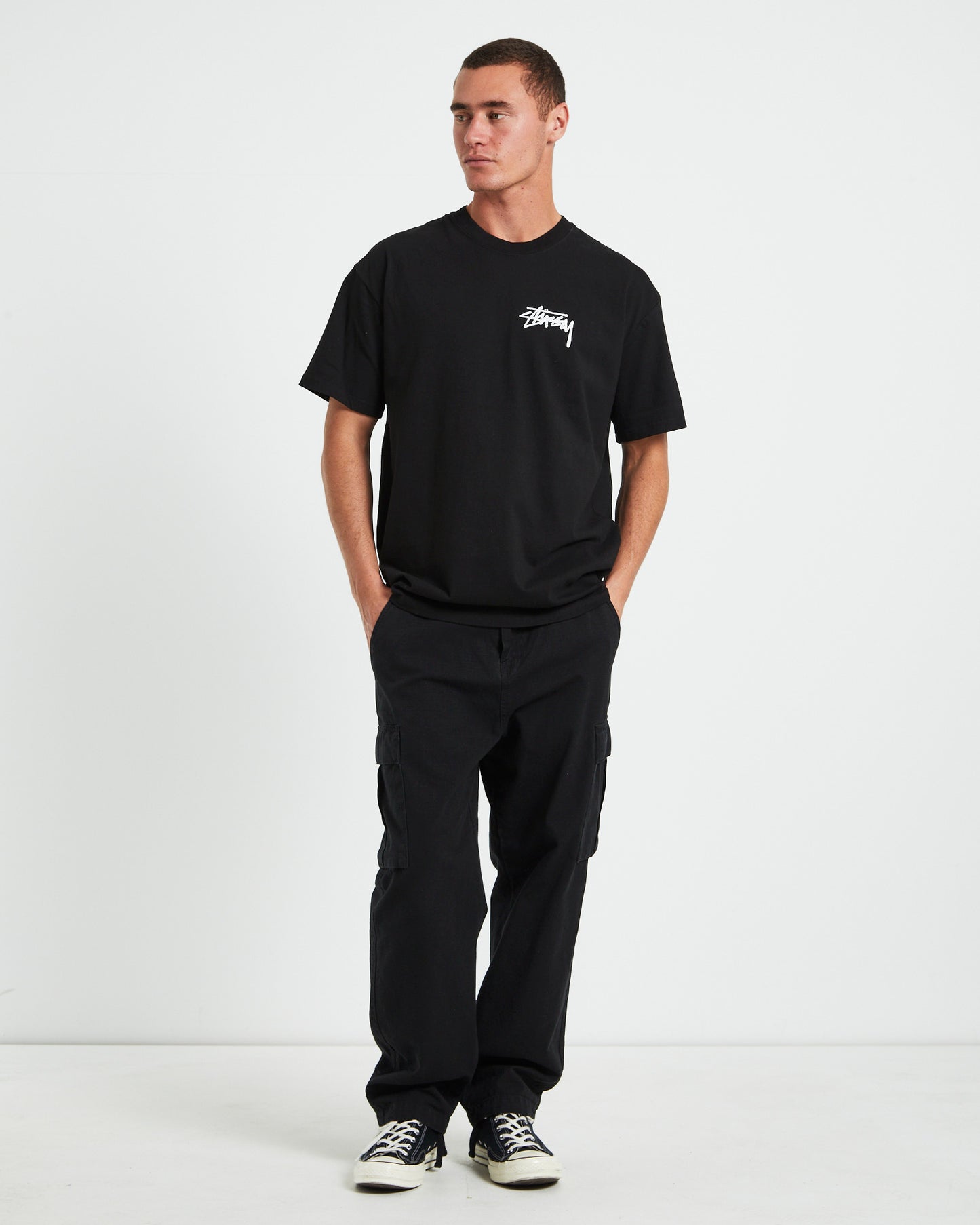 Read Em N Weep Heavyweight Short Sleeve T-Shirt in Black