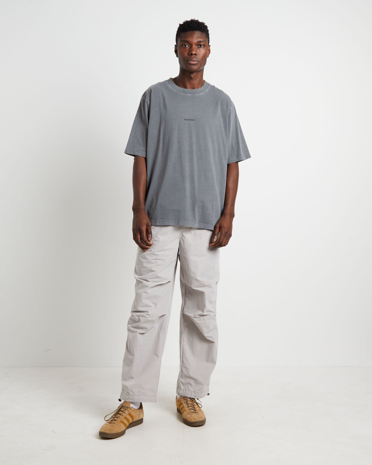 Samo Neuw Denim Logo T-Shirt in Graphite