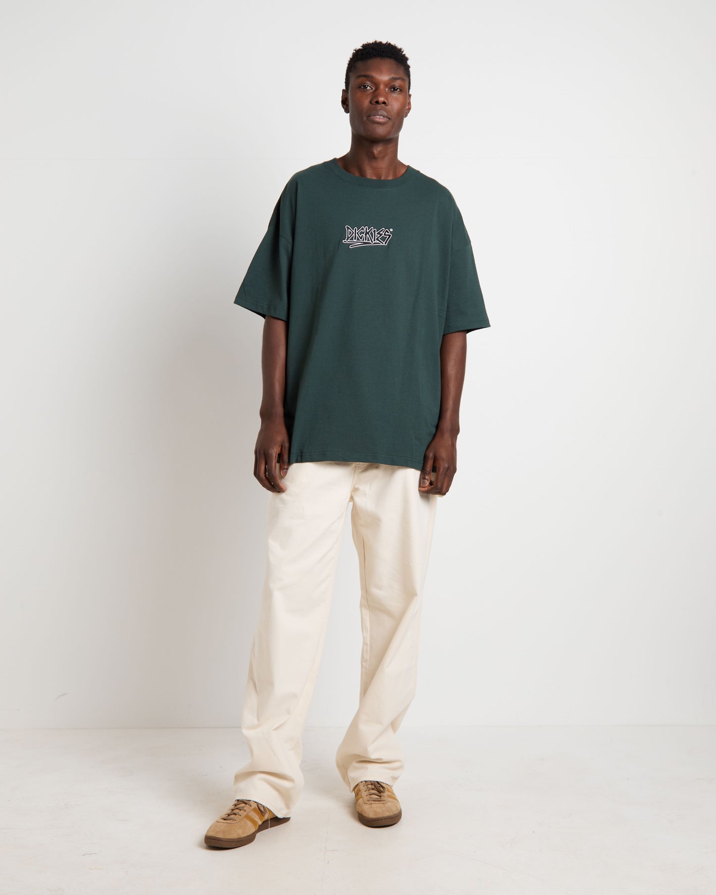 Brained 330 Short Sleeve T-Shirt in Hunter Green