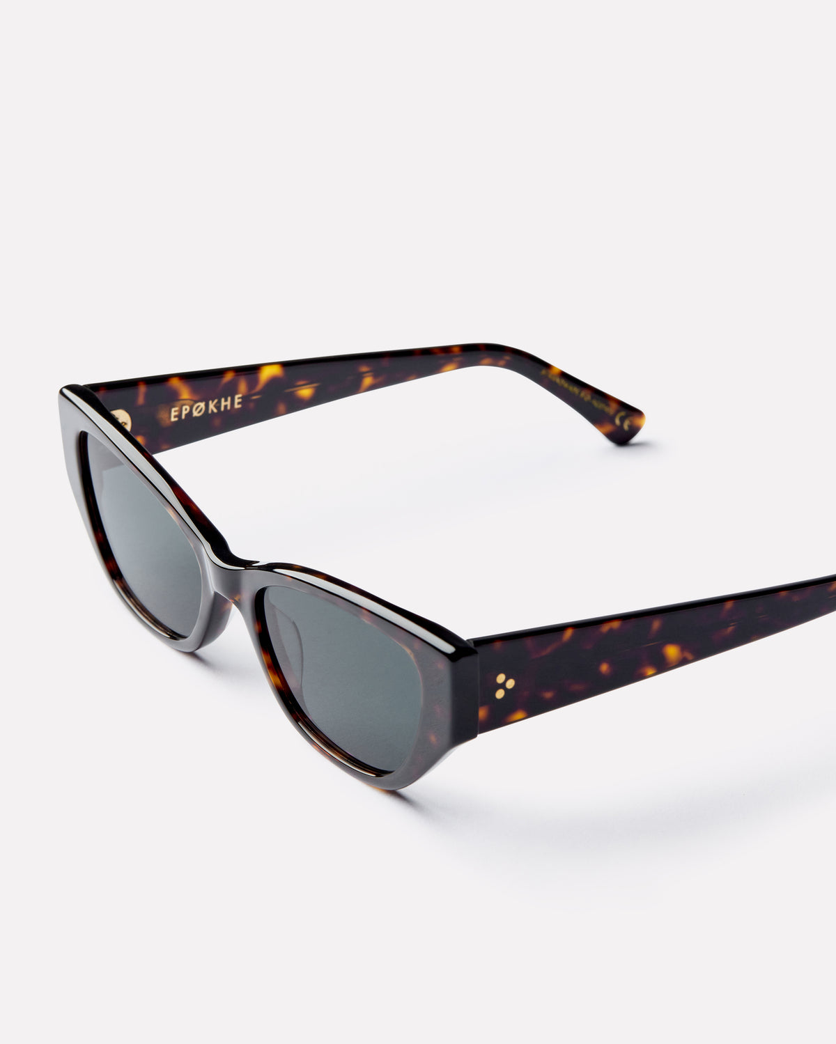 Reprise Sunglasses in Tortoise Polished/Green Tortoise Polished / Green
