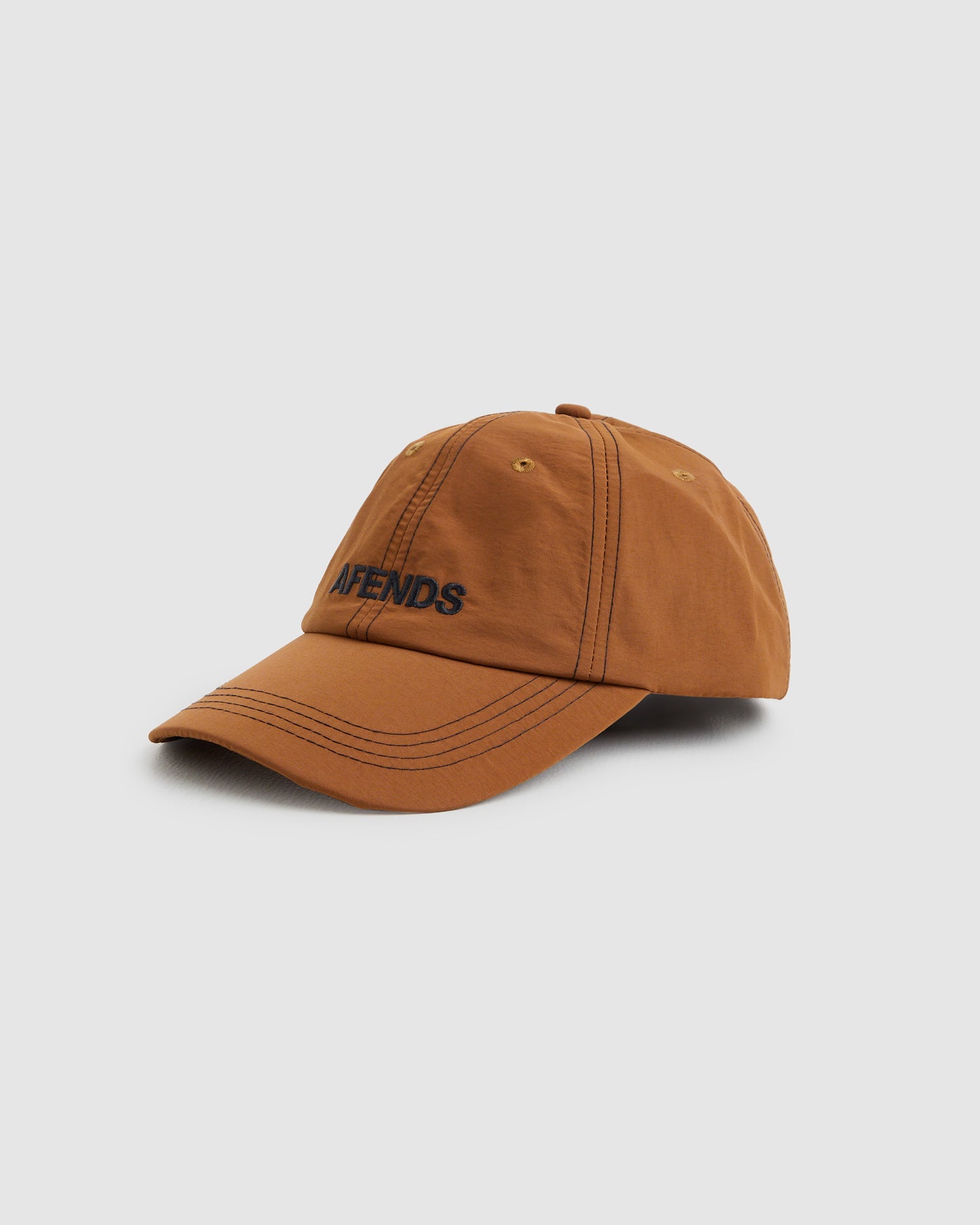 Vinyl Recycled Six Panel Cap in Toffee