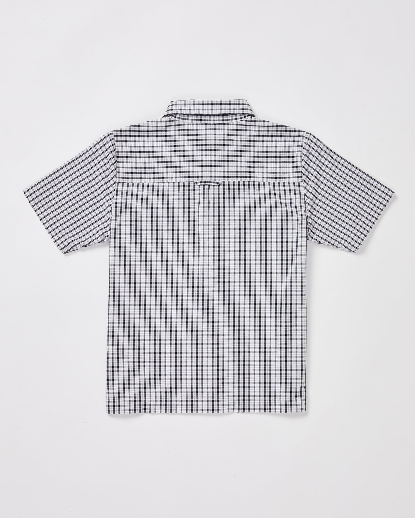 Teen Boys Skate Short Sleeve Shirt in White