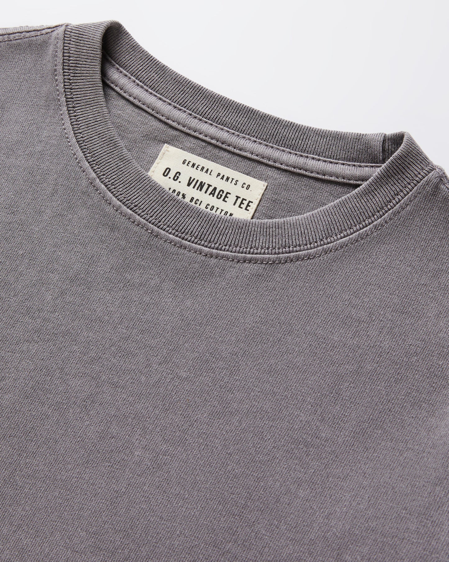 Boys OG Vintage Short Sleeve T-Shirt Pewter Grey