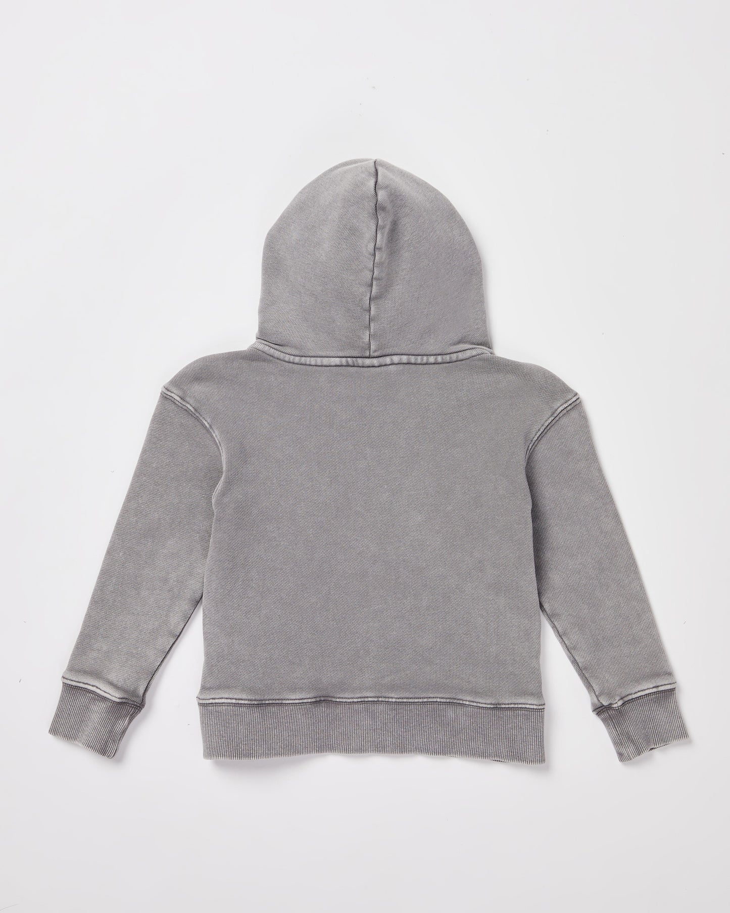 Girls Fleece Hood in Grey