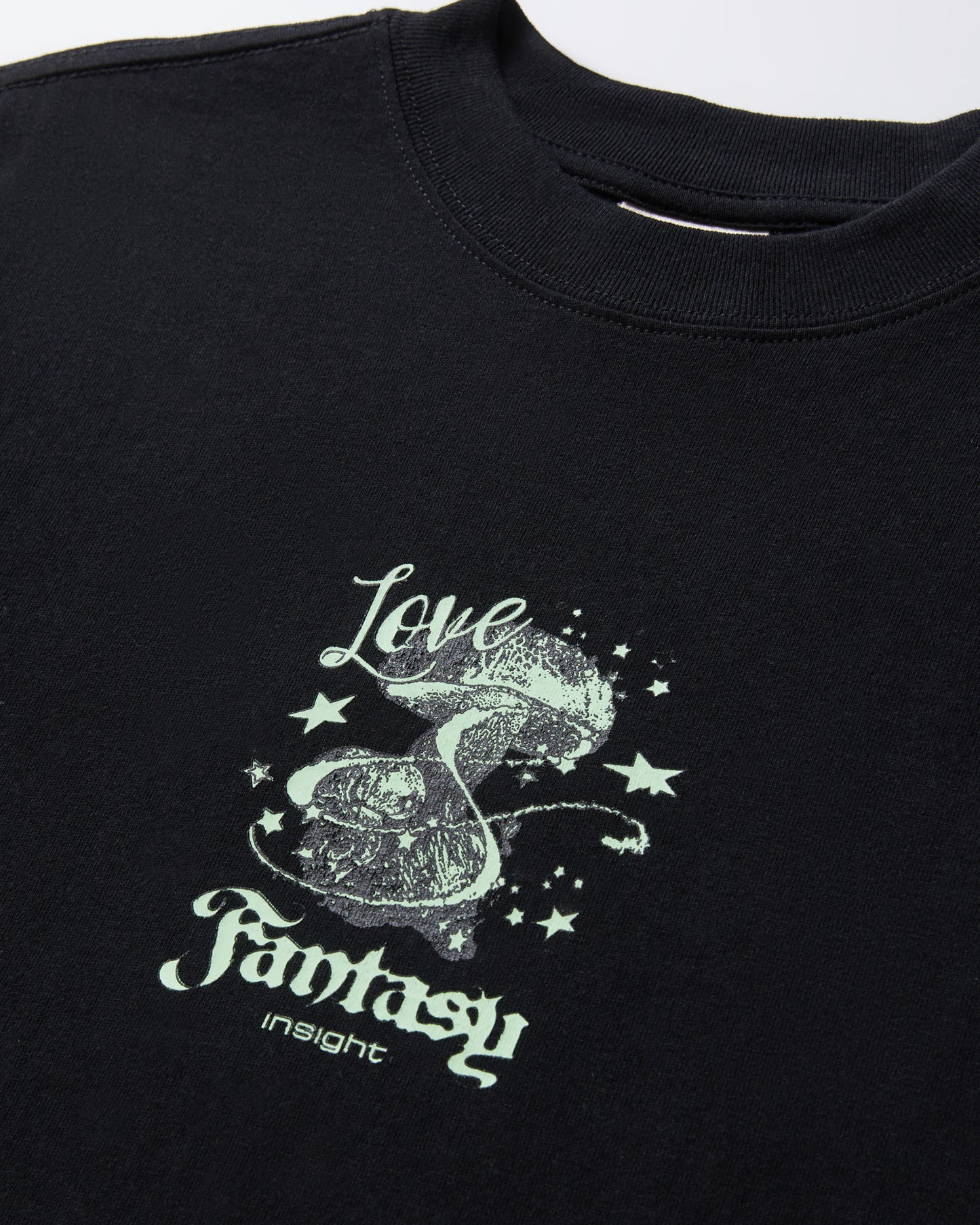 Teen Boys Fantasy Short Sleeve T-Shirt in Black