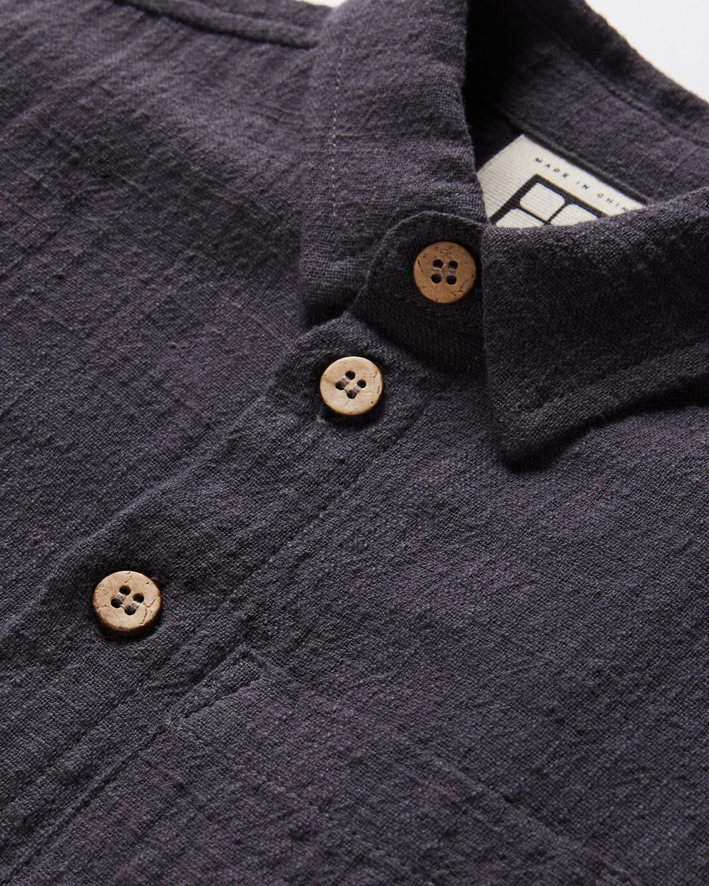 Boys Louie Short Sleeve Shirt in Black