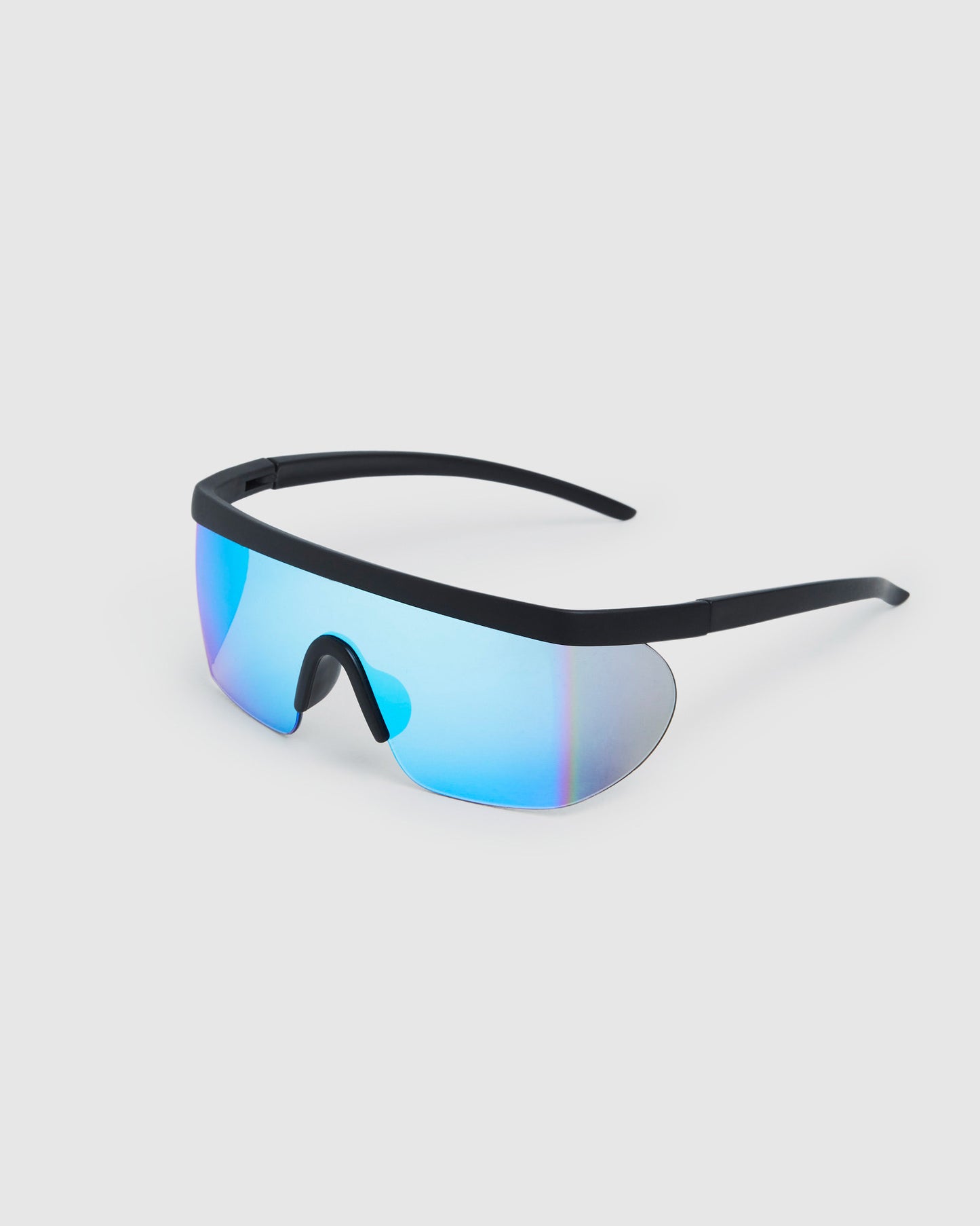 Denver Reflector Shield Sunnies Black