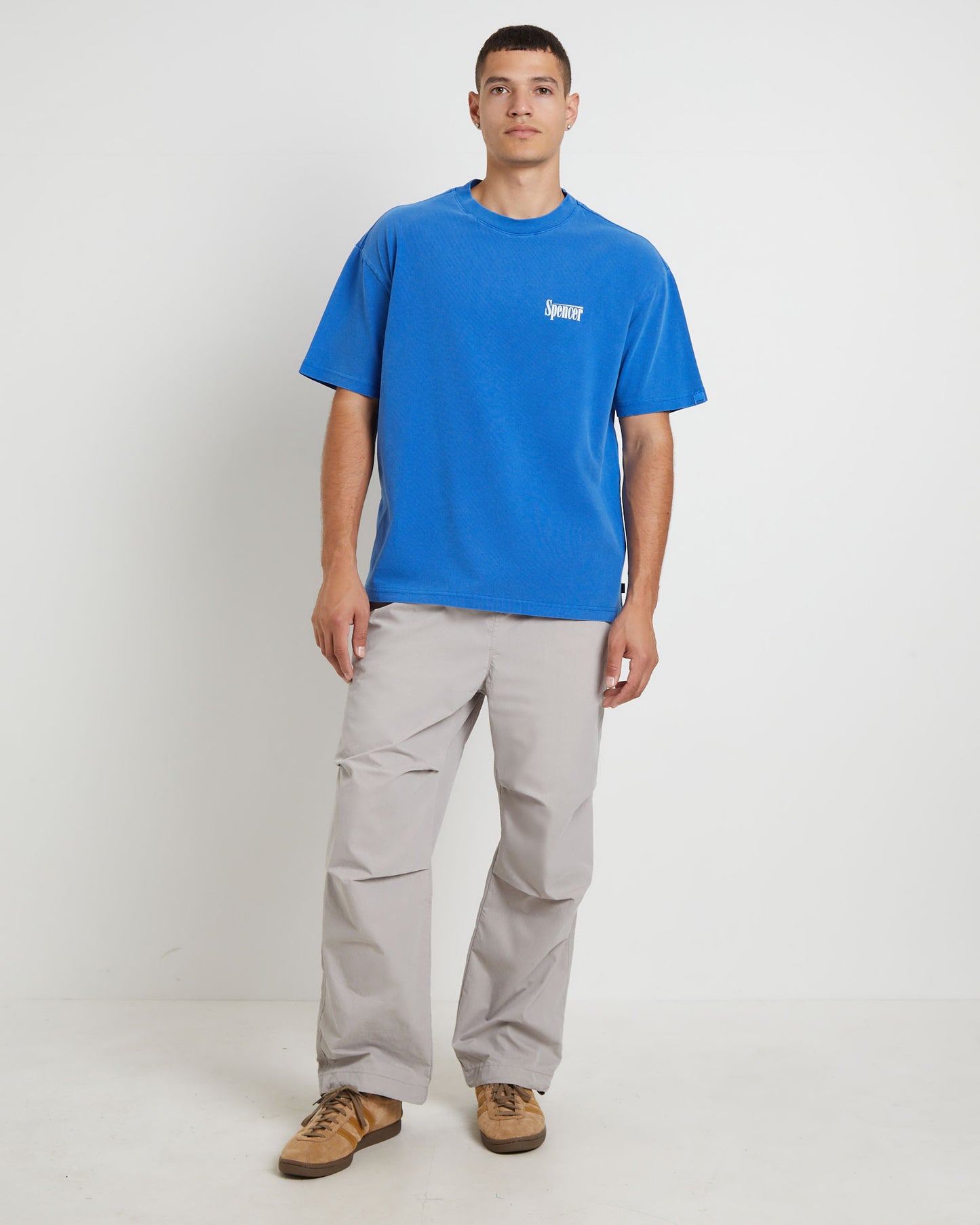 Pop Short Sleeve T-Shirt in Electric Blue