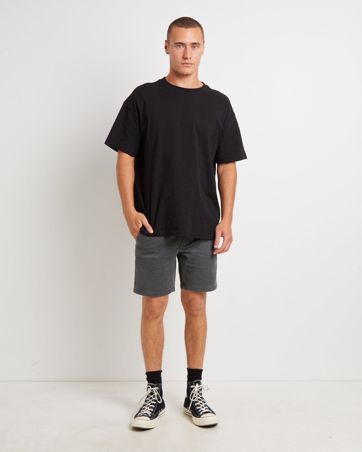 Cody Workwear Shorts in Dark Forest
