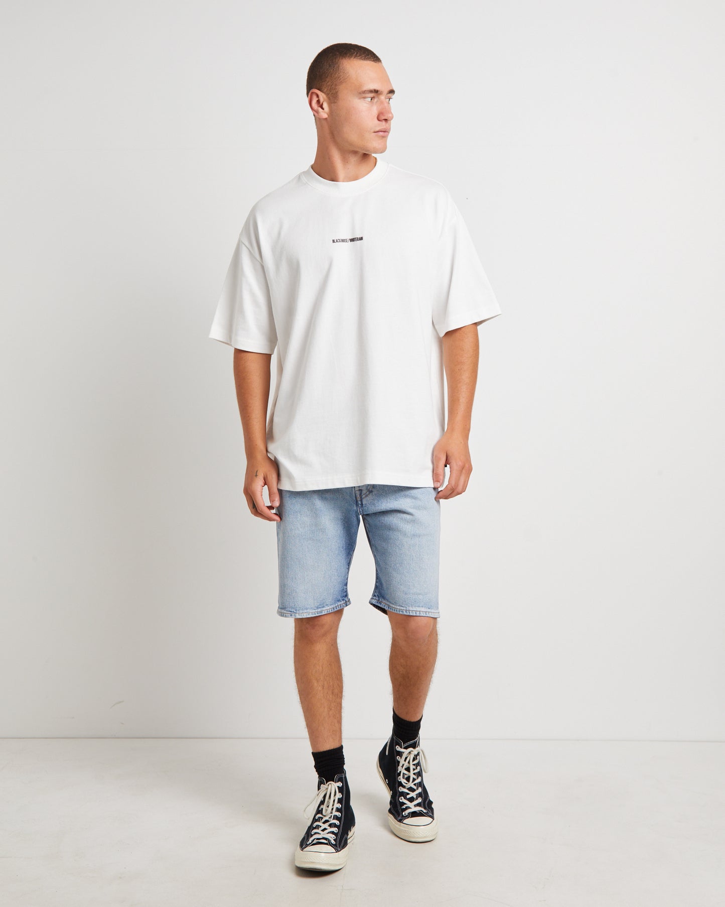 Logo Short Sleeve T-Shirt in White