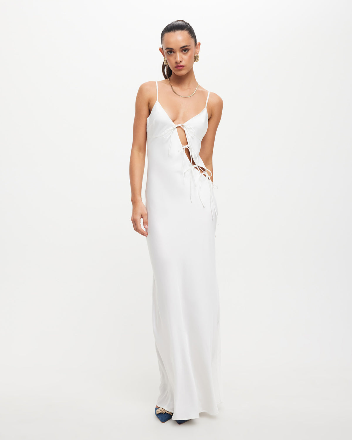 About A Girl Maxi Dress IVORY