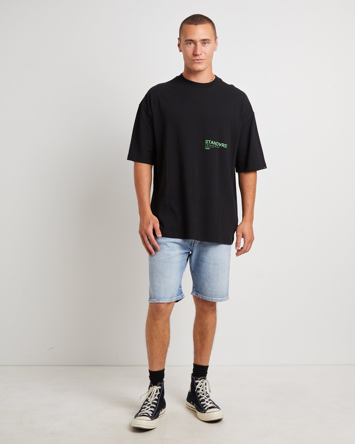 Copyright Short Sleeve T-Shirt in Black