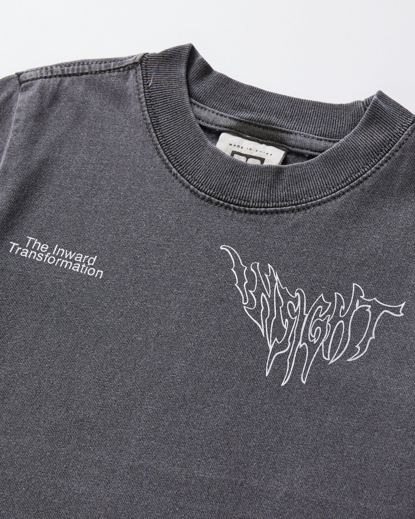 Teen Boys Transform Short Sleeve T-Shirt in Vintage Black