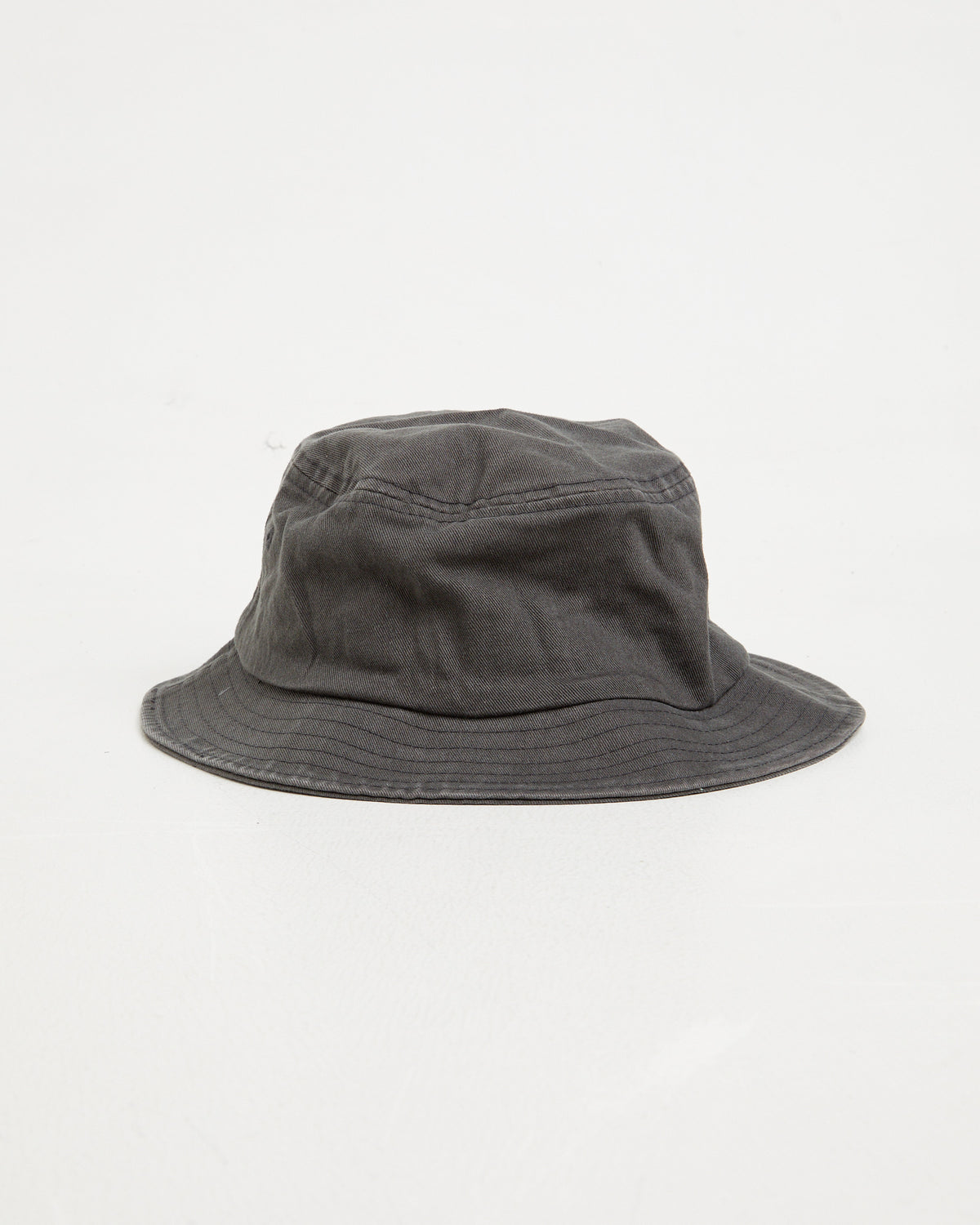 VB Cotton Twill Bucket Hat in Charcoal CHARCOAL