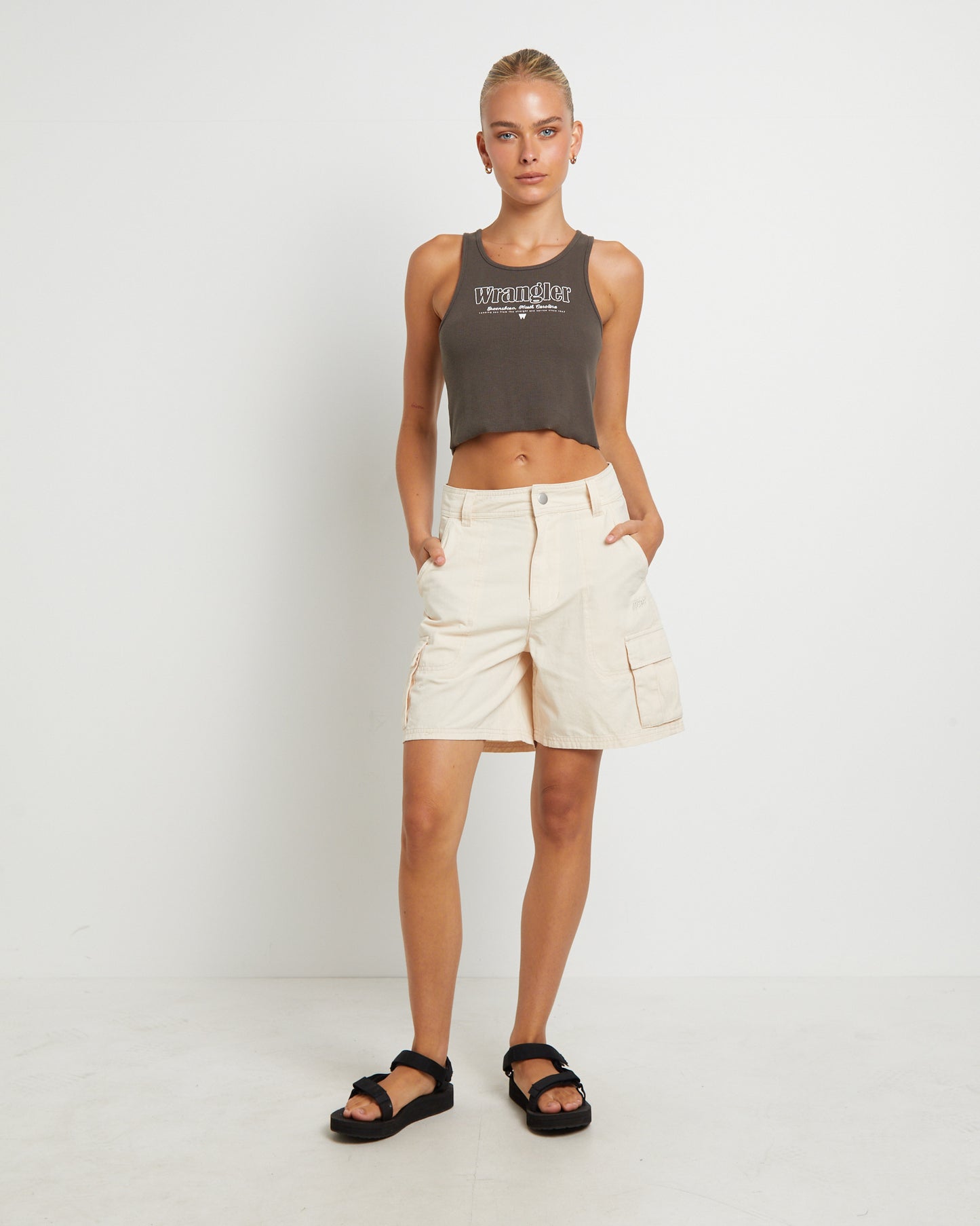 Lenny Tank Top in Southern Slate