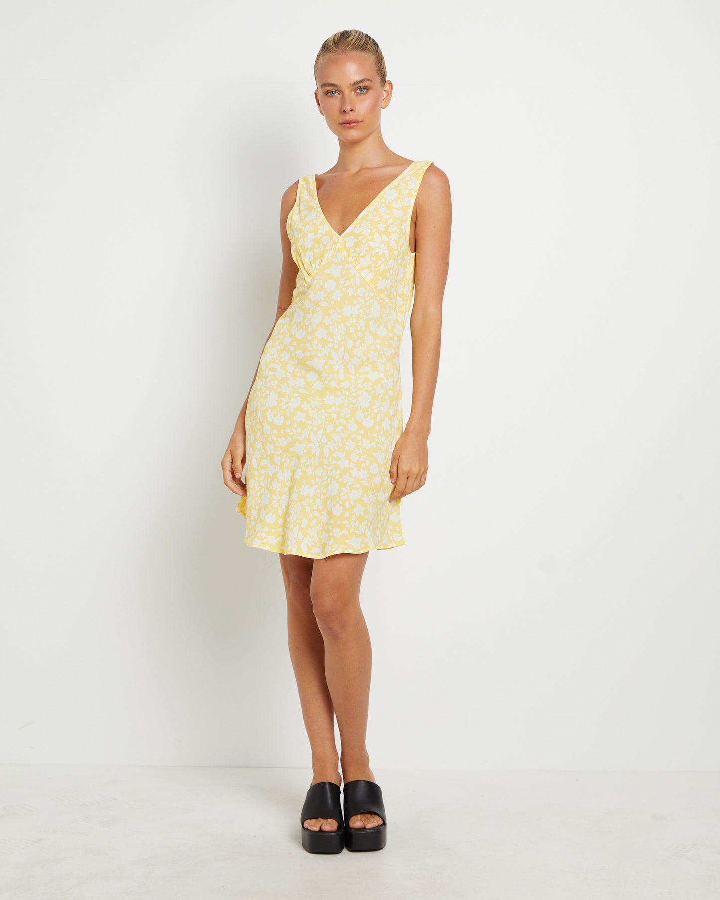 Eliza Mini Dress in Valerie Floral