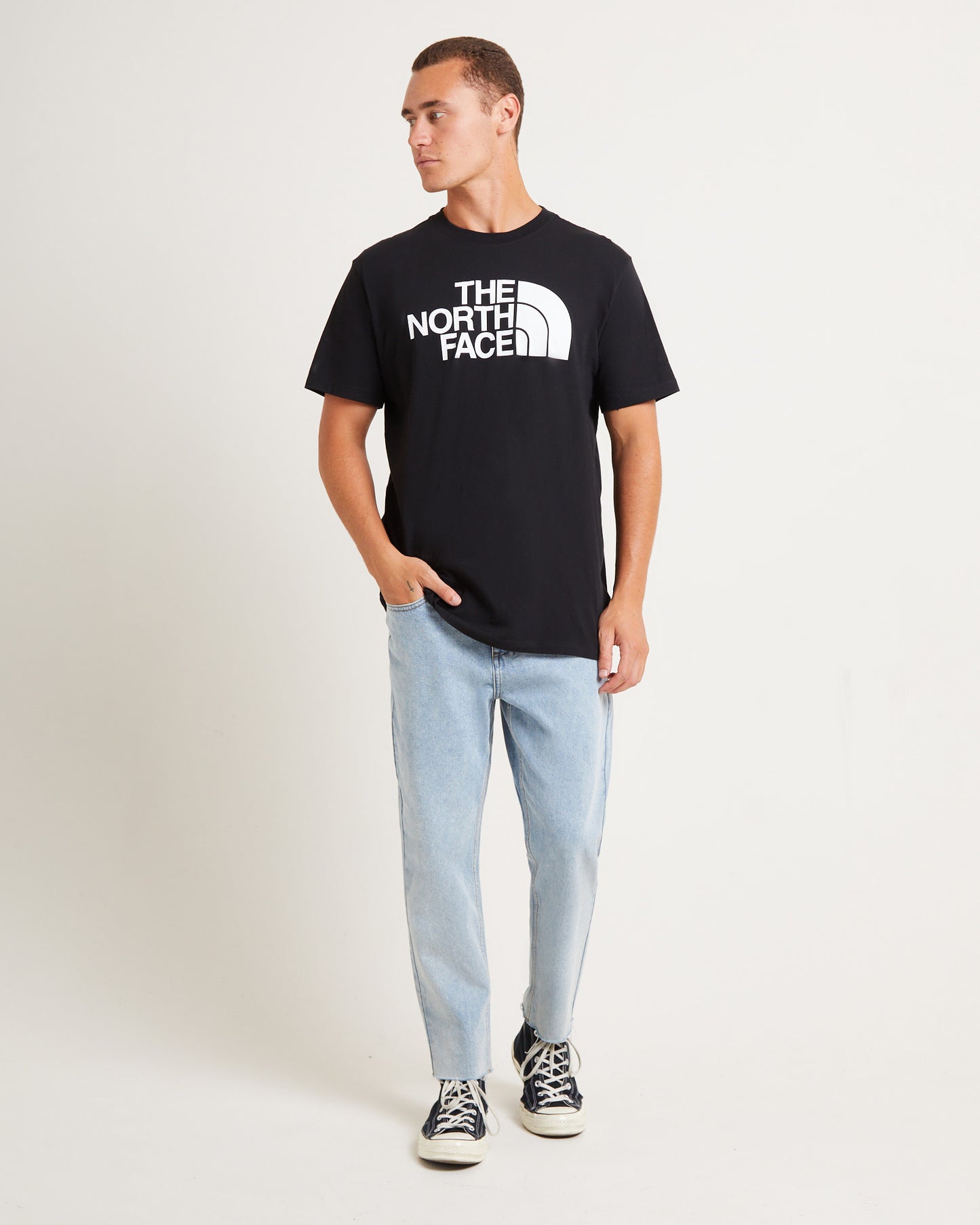 Half Dome Short Sleeve T-Shirt in Black
