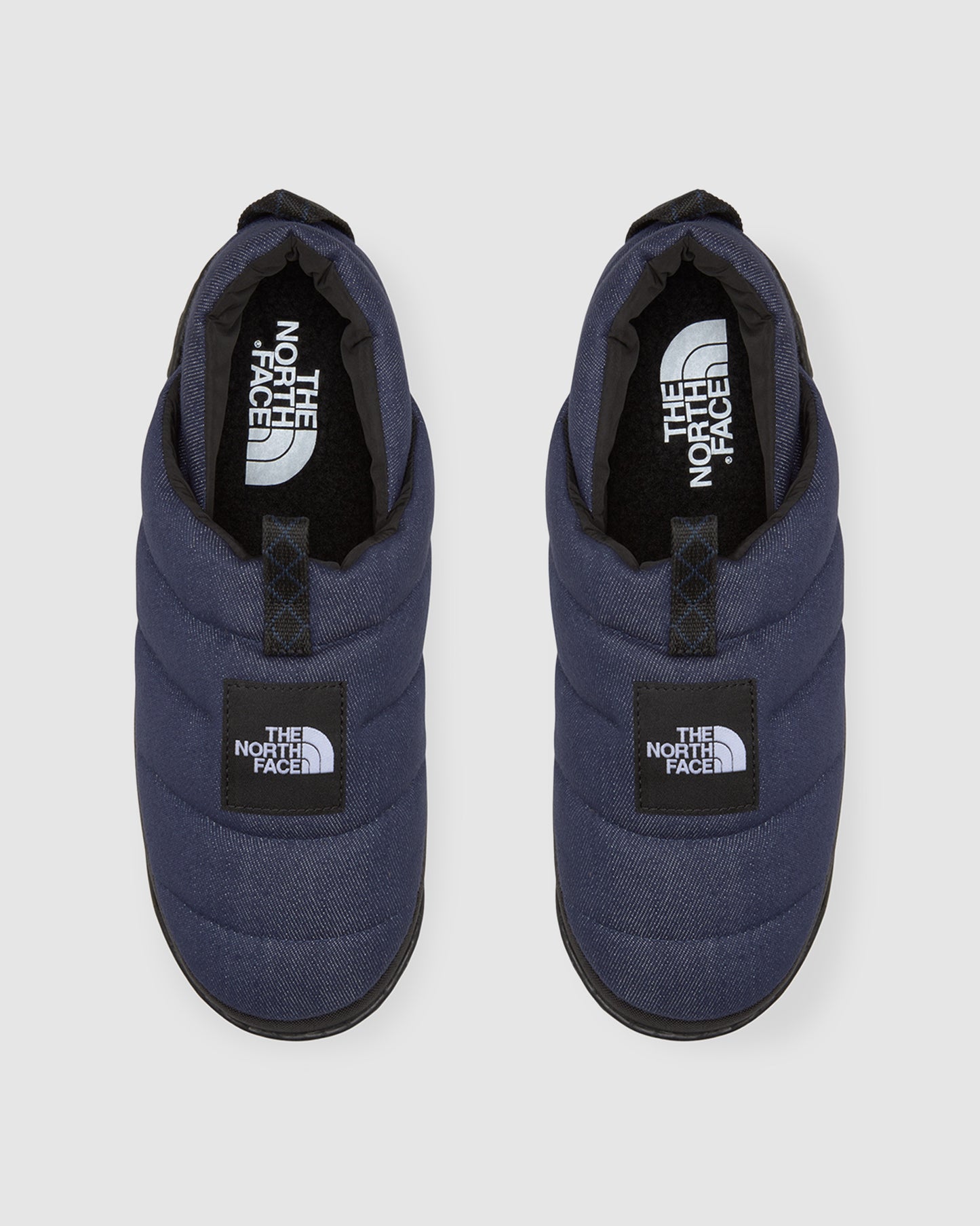 Mens Nuptse Mules in Dark Denim