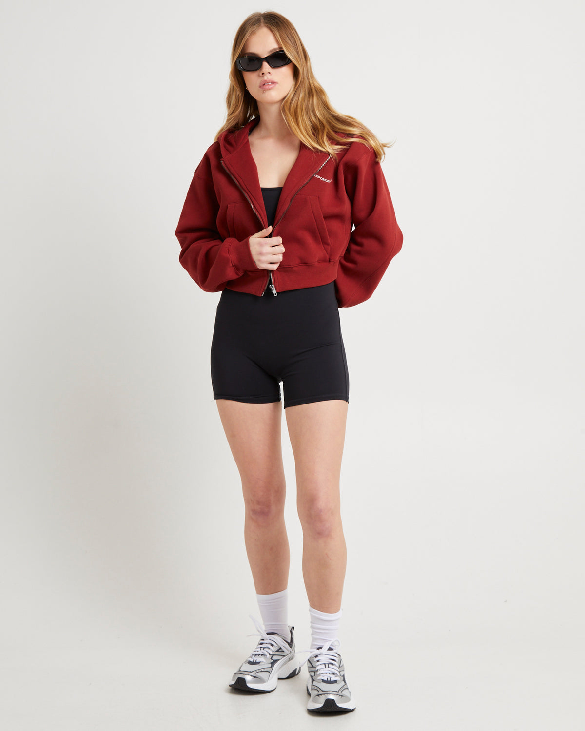 Wave Origin Zip Hoodie BERRY