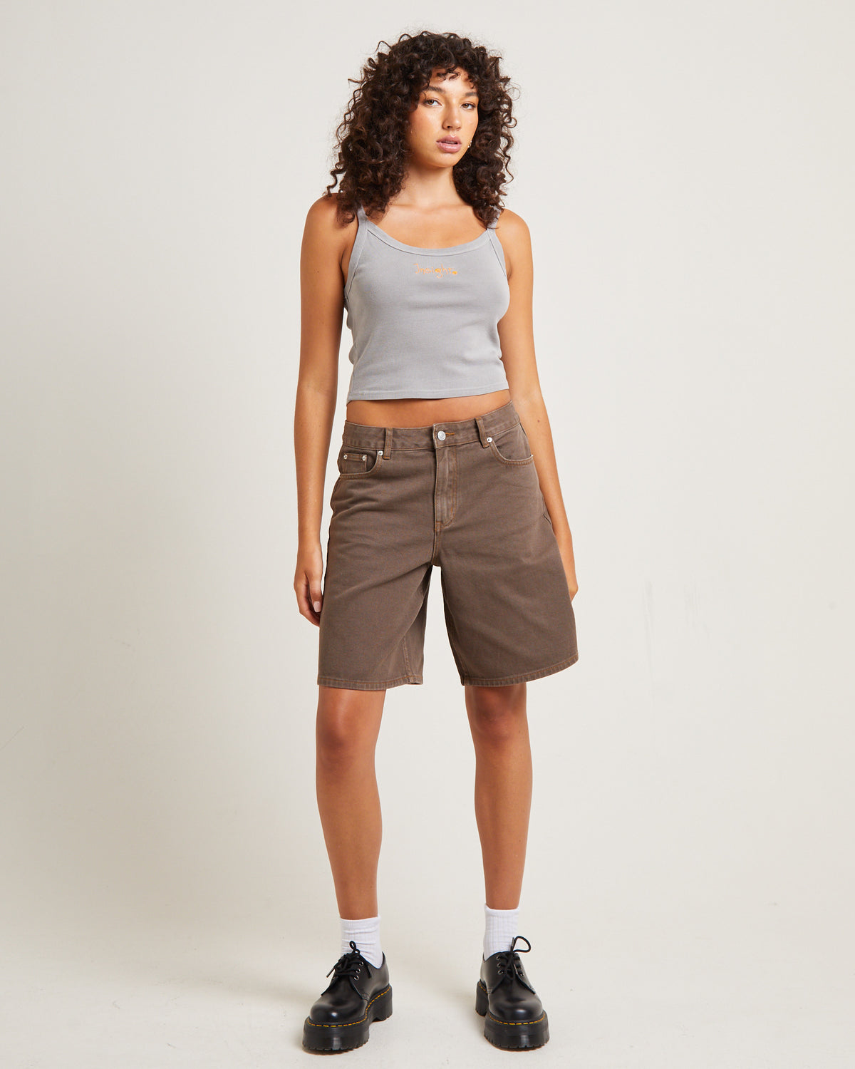 Kult Denim Jorts SEPIA