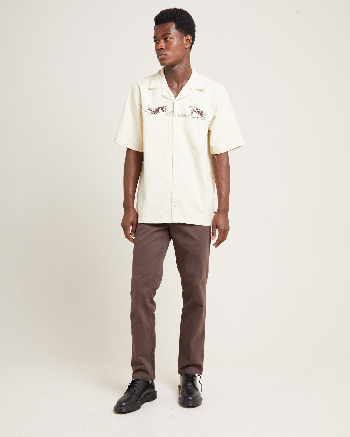 Bully Boy Short Sleeve Shirt Bone