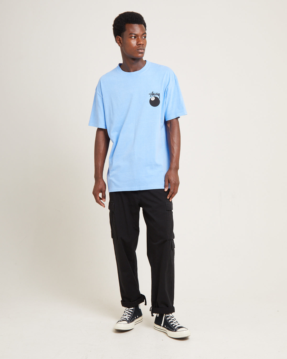 8 Ball LCB Short Sleeve T-Shirt BLUE