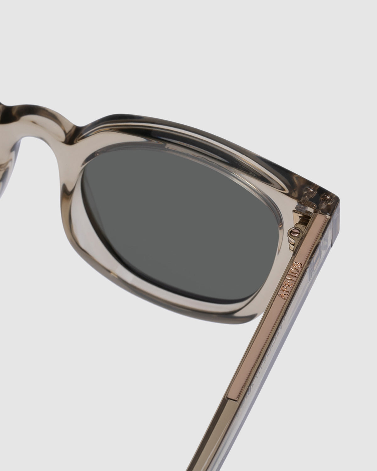 Afends X Le Specs Facade Sunglasses Clear CLEAR