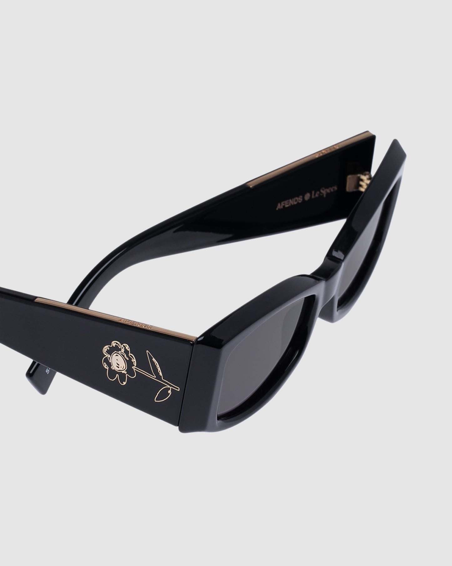 Afends X Le Specs Pretense Sunglasses Black