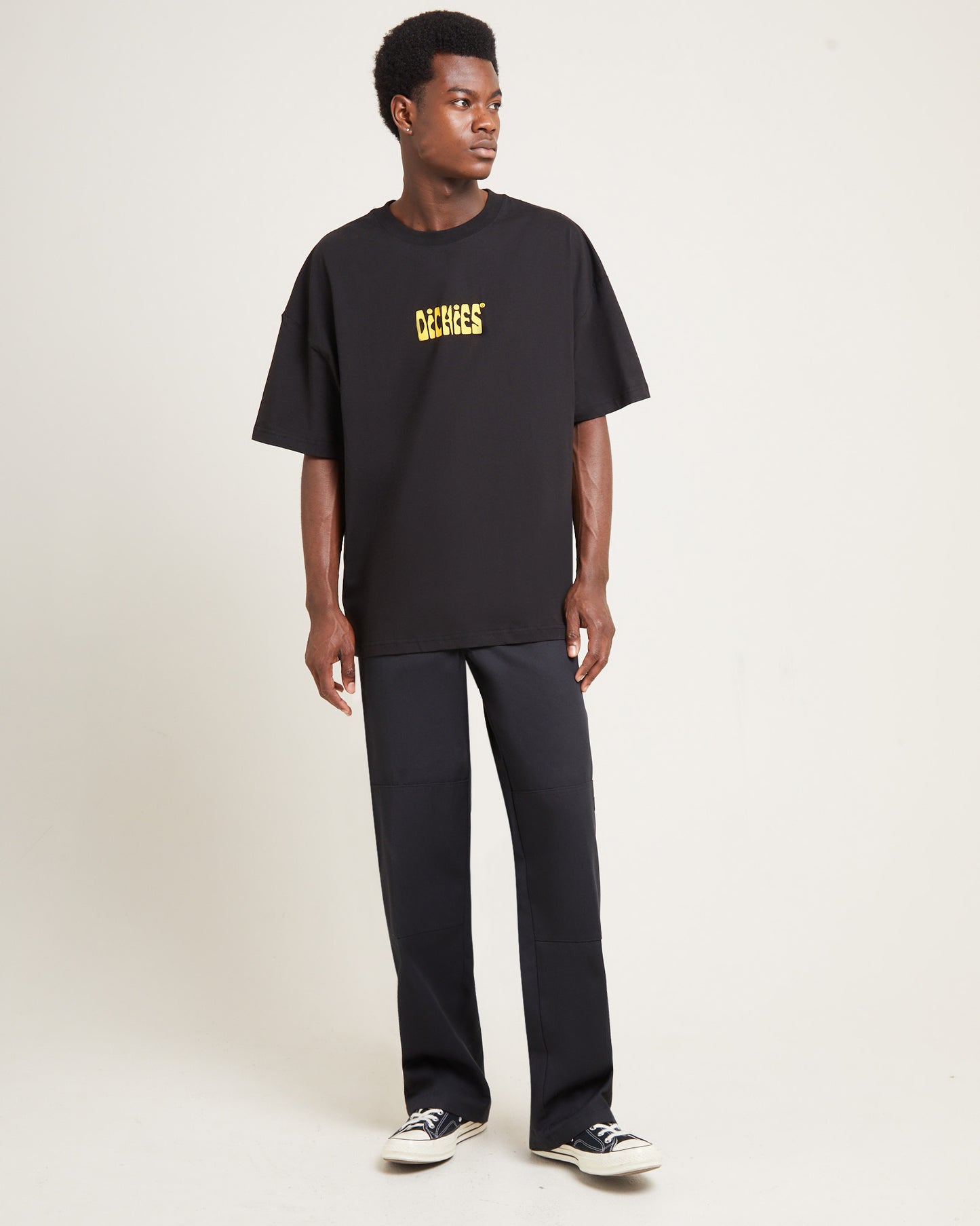 Daisy Chain 330 Short Sleeve T-Shirt Black