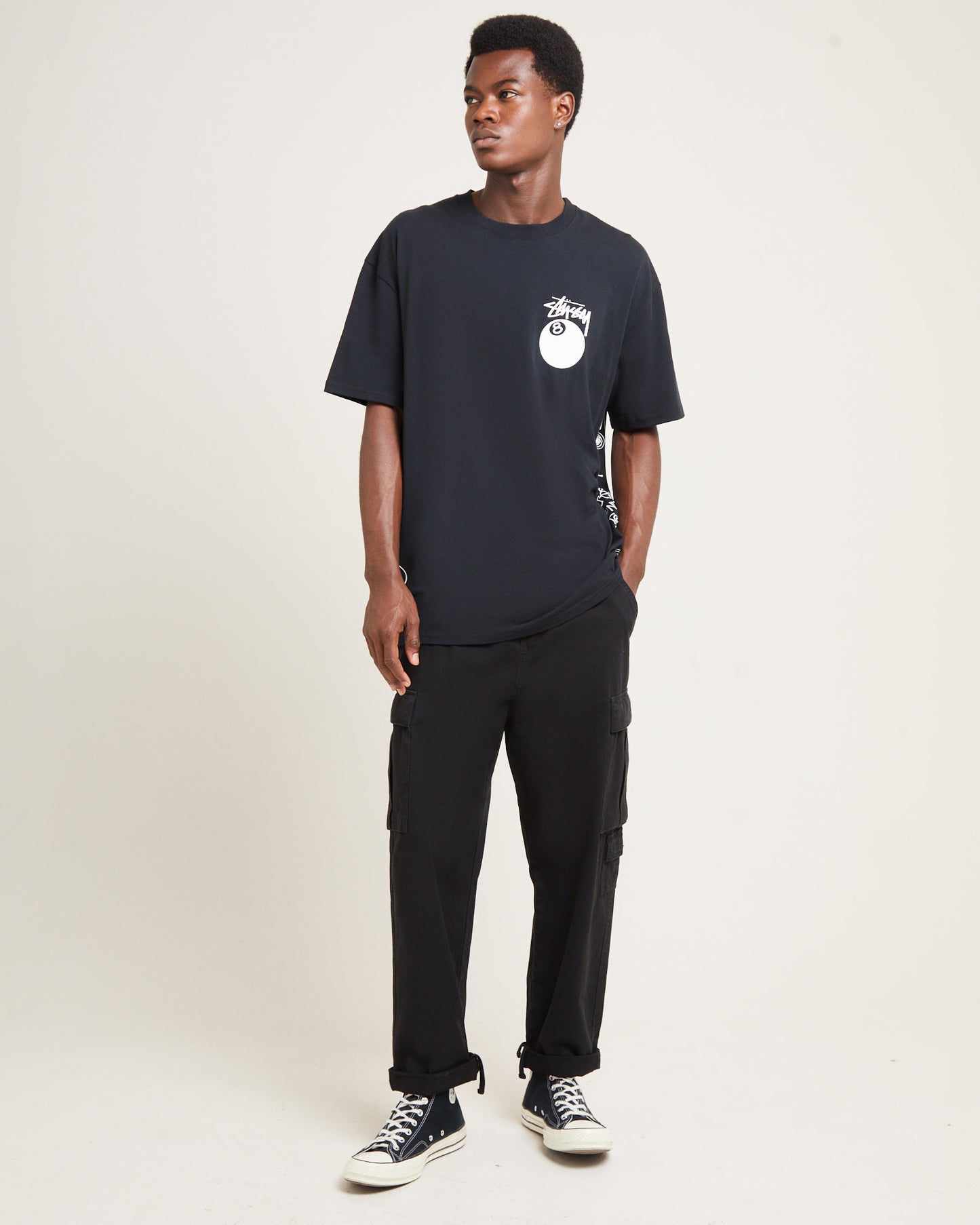 Test Strike Heavyweight Short Sleeve T-Shirt Black