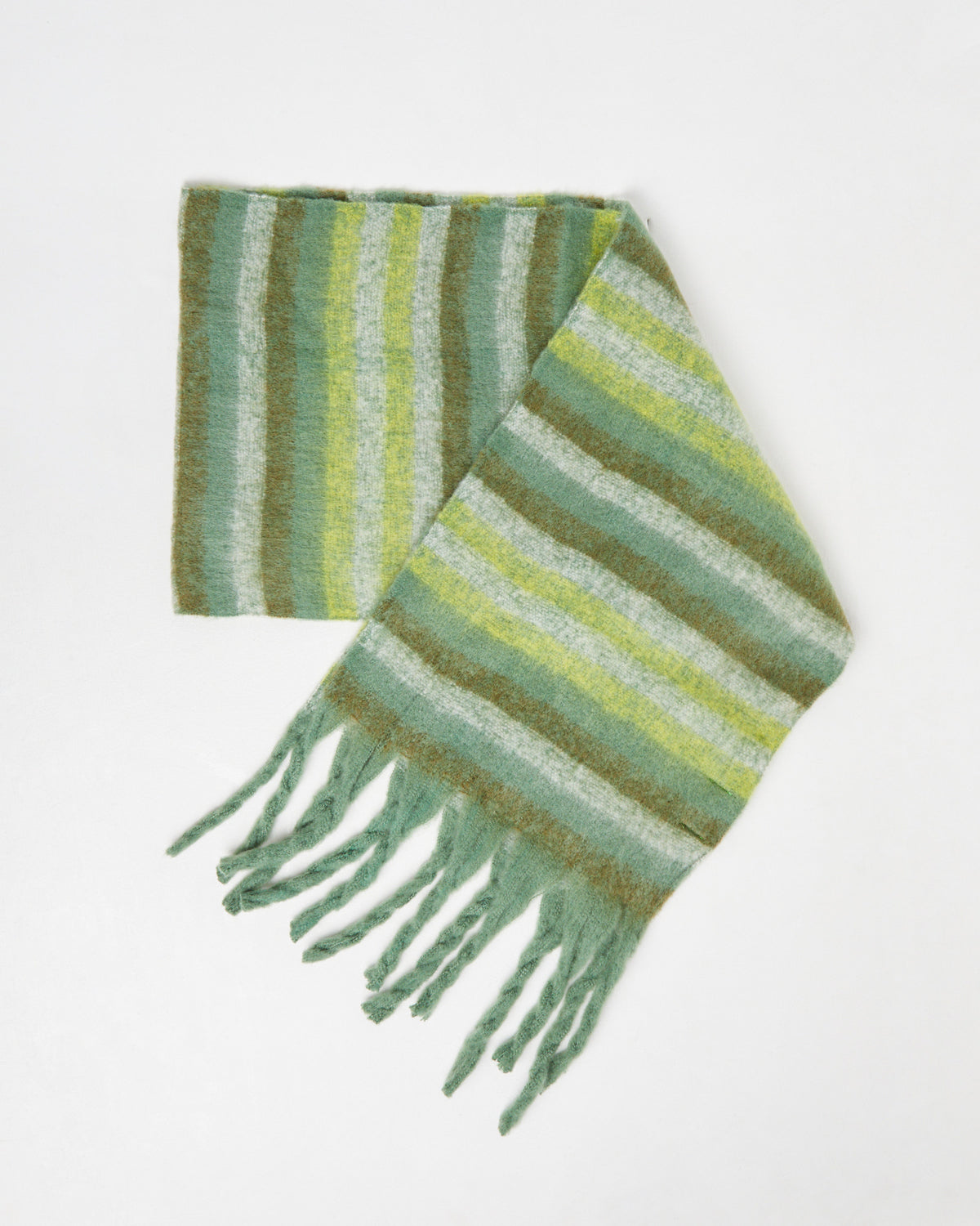 Fuzzy Scarf GREEN