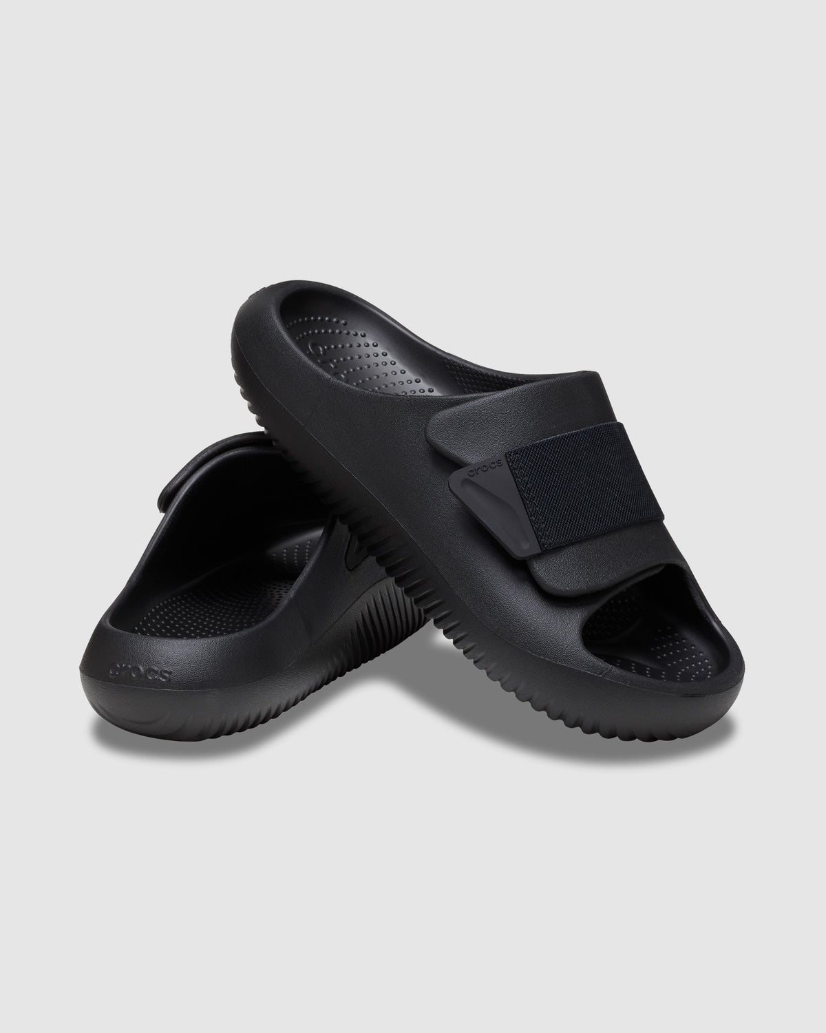 Mellow Luxe Recovery Slides Black BLACK