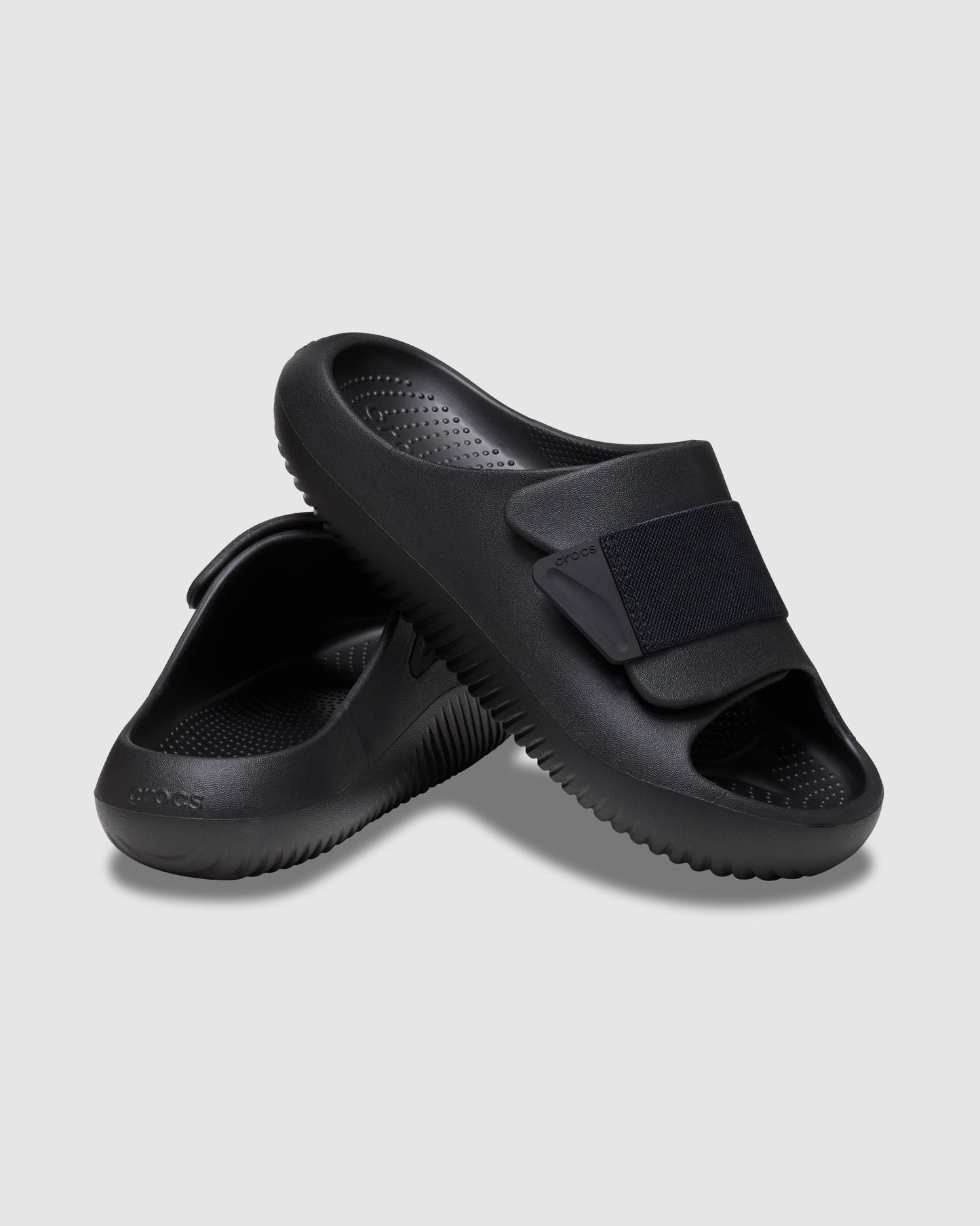 Mellow Luxe Recovery Slides Black