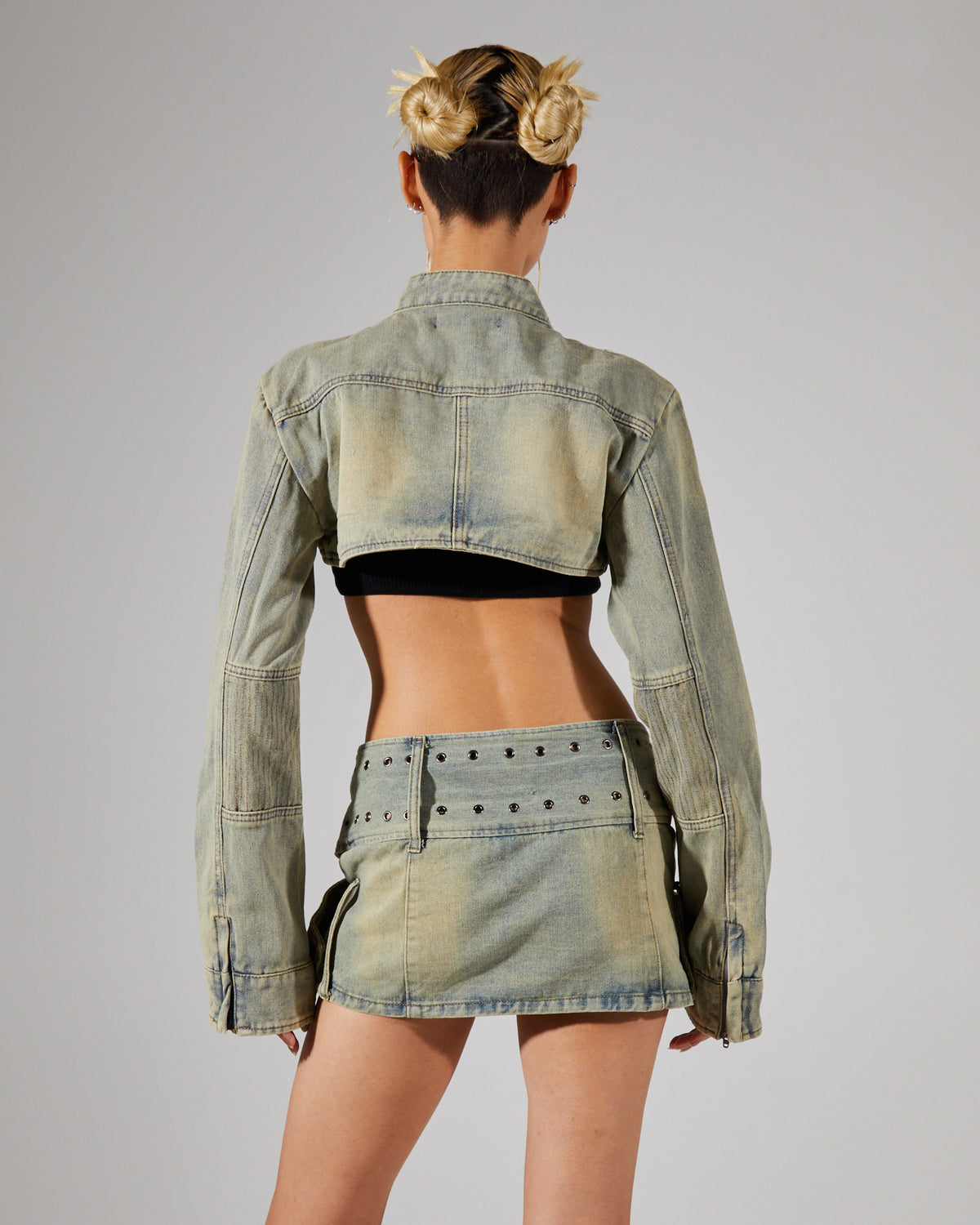 Assassin Ultra Cropped Denim Jacket DENIM