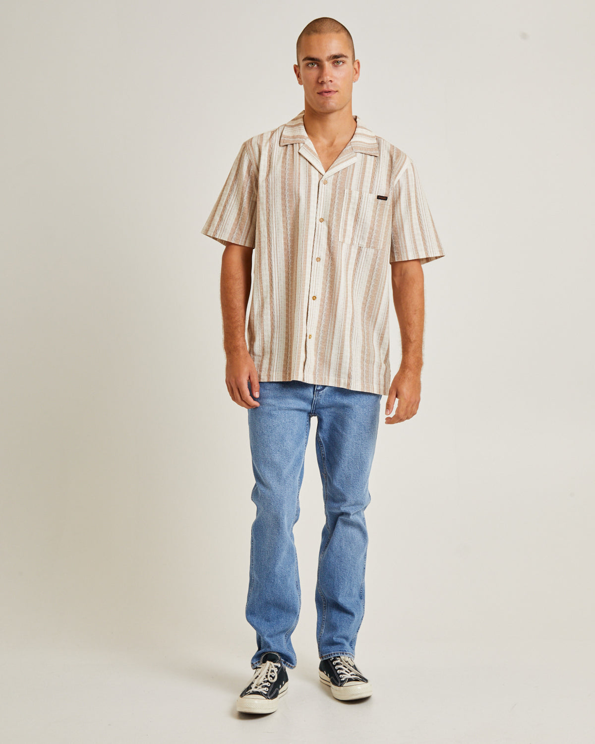 Resort Short Sleeve Shirt Mallorca Strip STRIPE