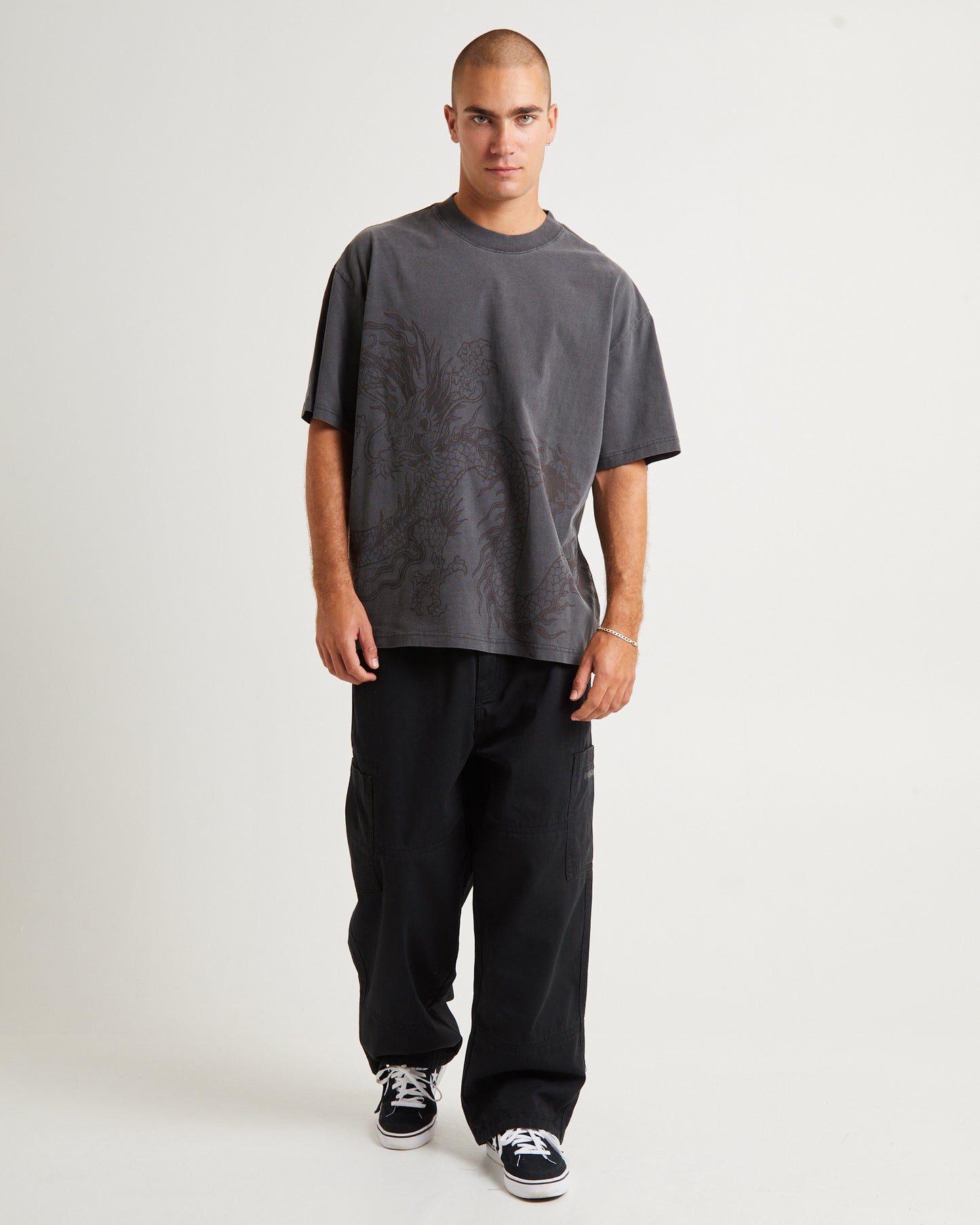 Saigon Short Sleeve T-Shirt Vintage Black