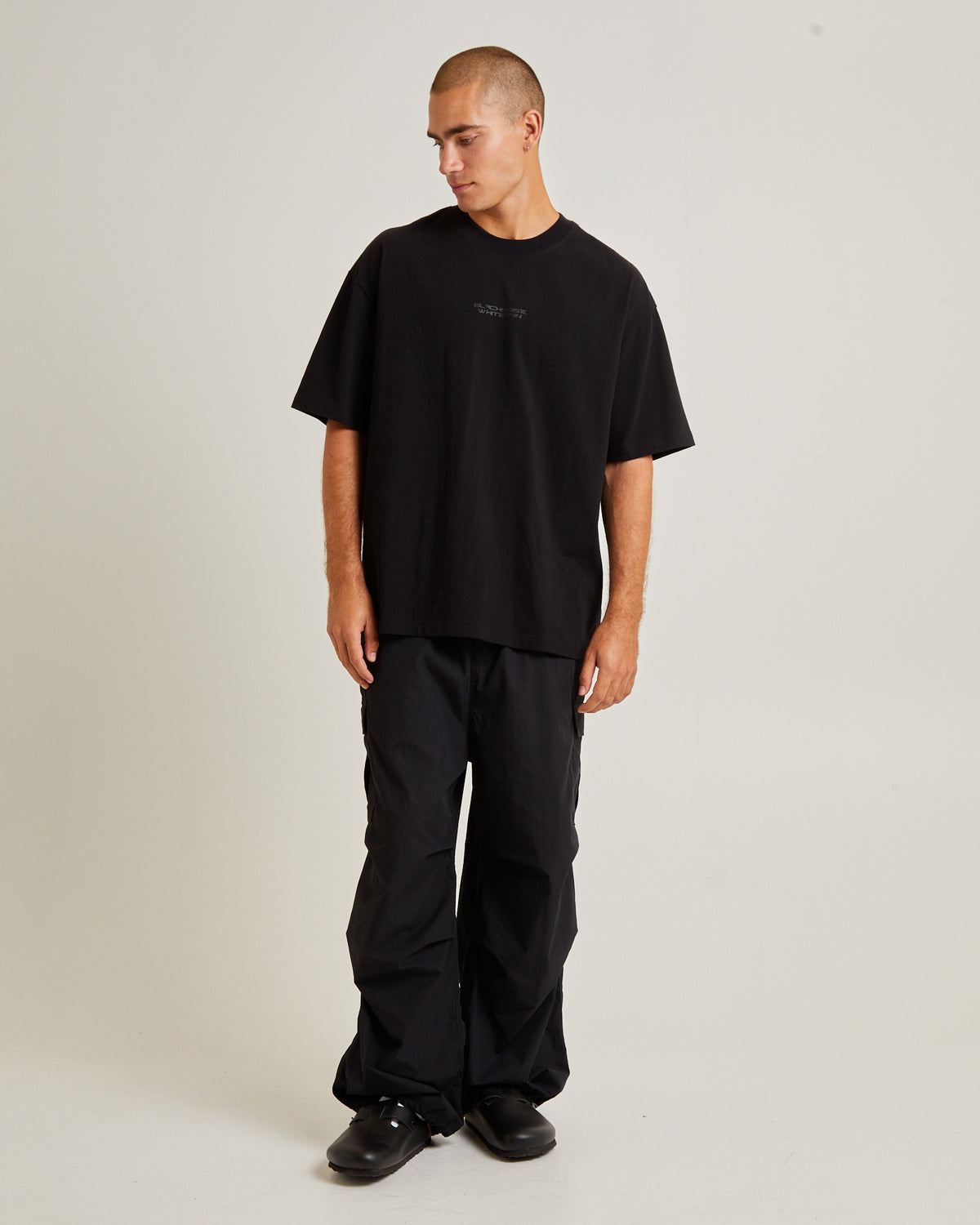 Flame Short Sleeve T-Shirt BLACK
