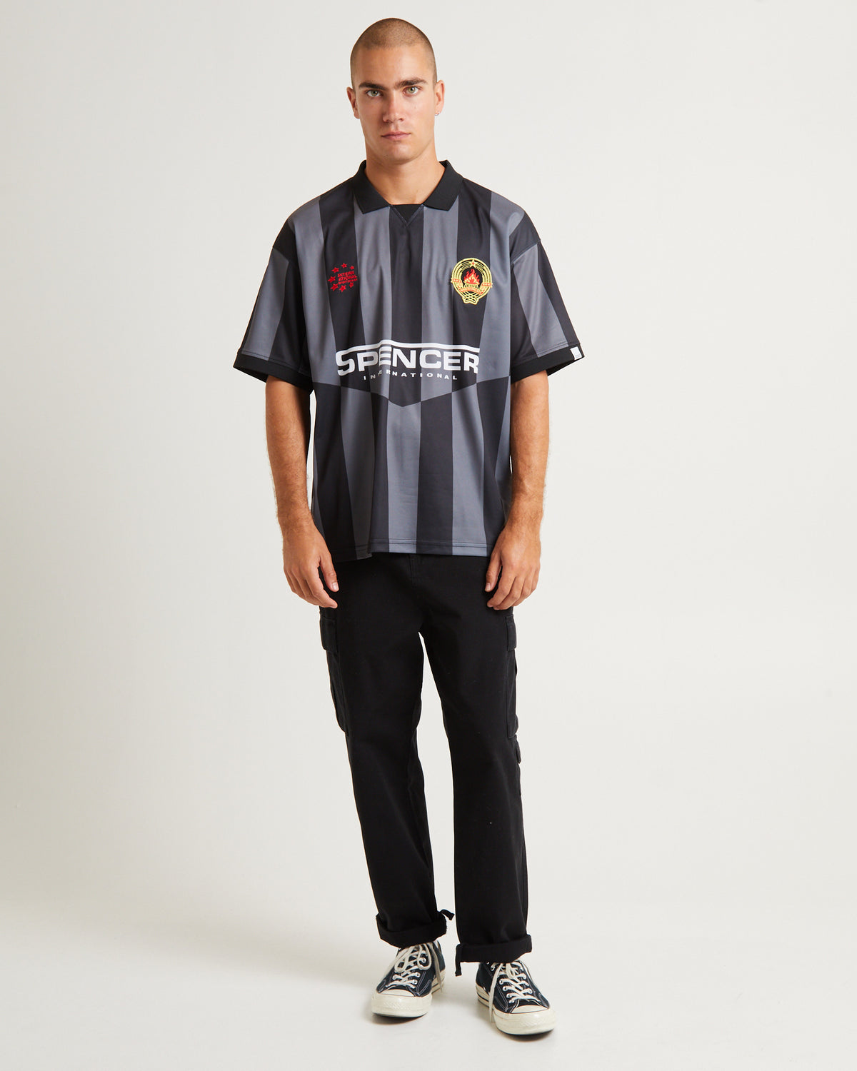 Spencer United Jersey T-Shirt Black BLACK