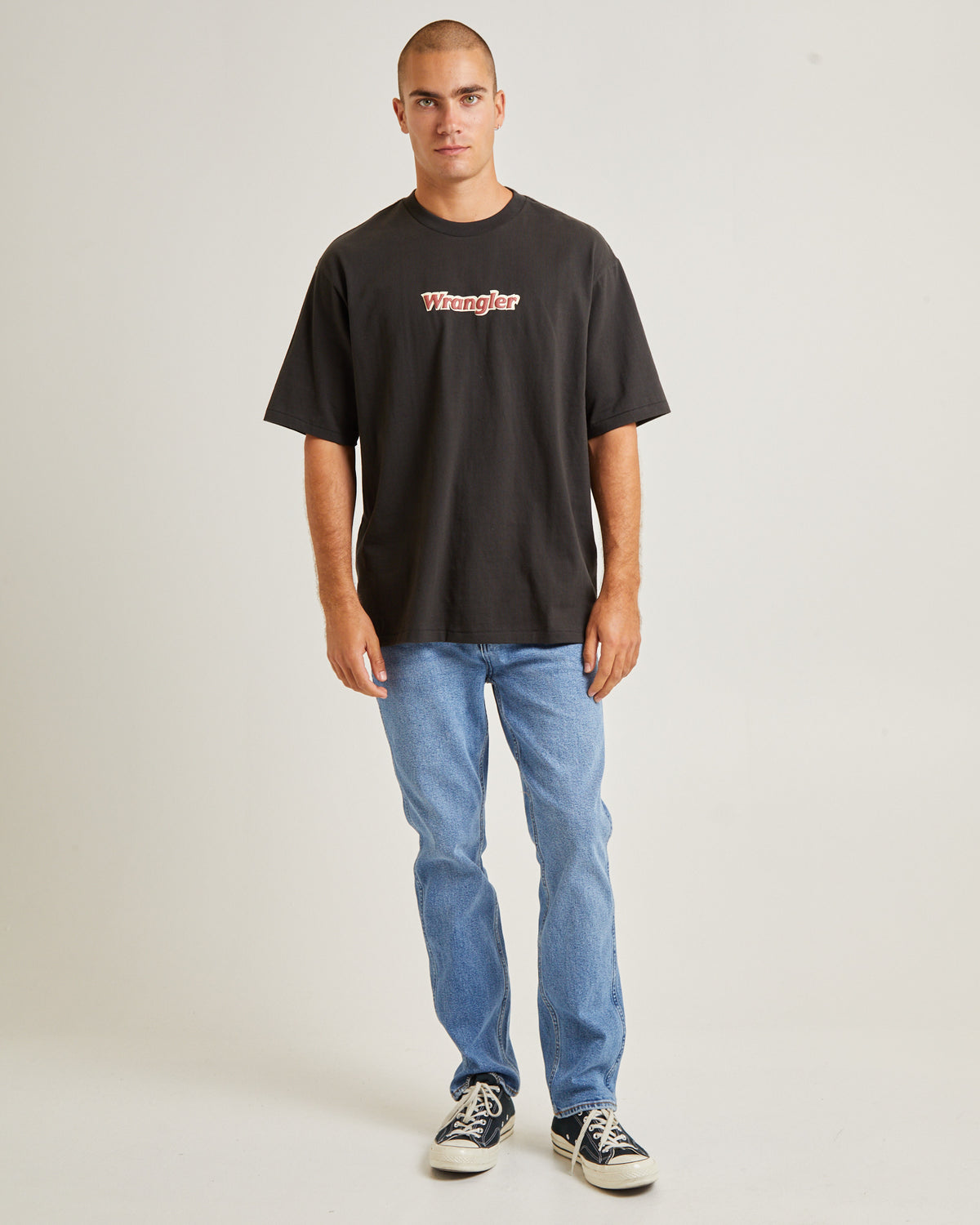 Cobra Logo Slacker T-Shirt Worn Black BLACK