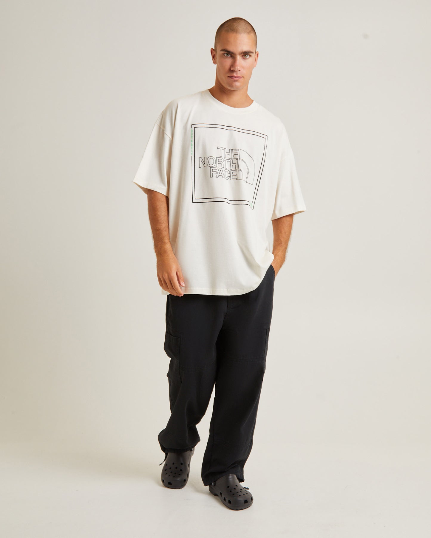 Coordinates Box Fit T-Shirt Gardenia White