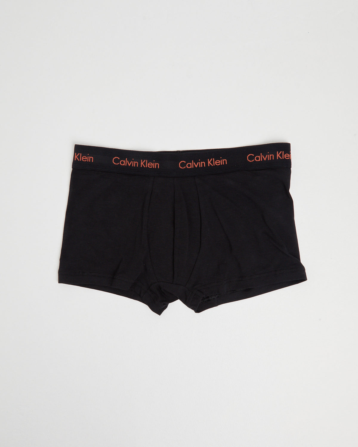 Low Rise Trunks 3 Pack Mutli BLACK W/ EUCALYPTUS/MECCA ORANGE/ OLIVE BRANCH LOGOS