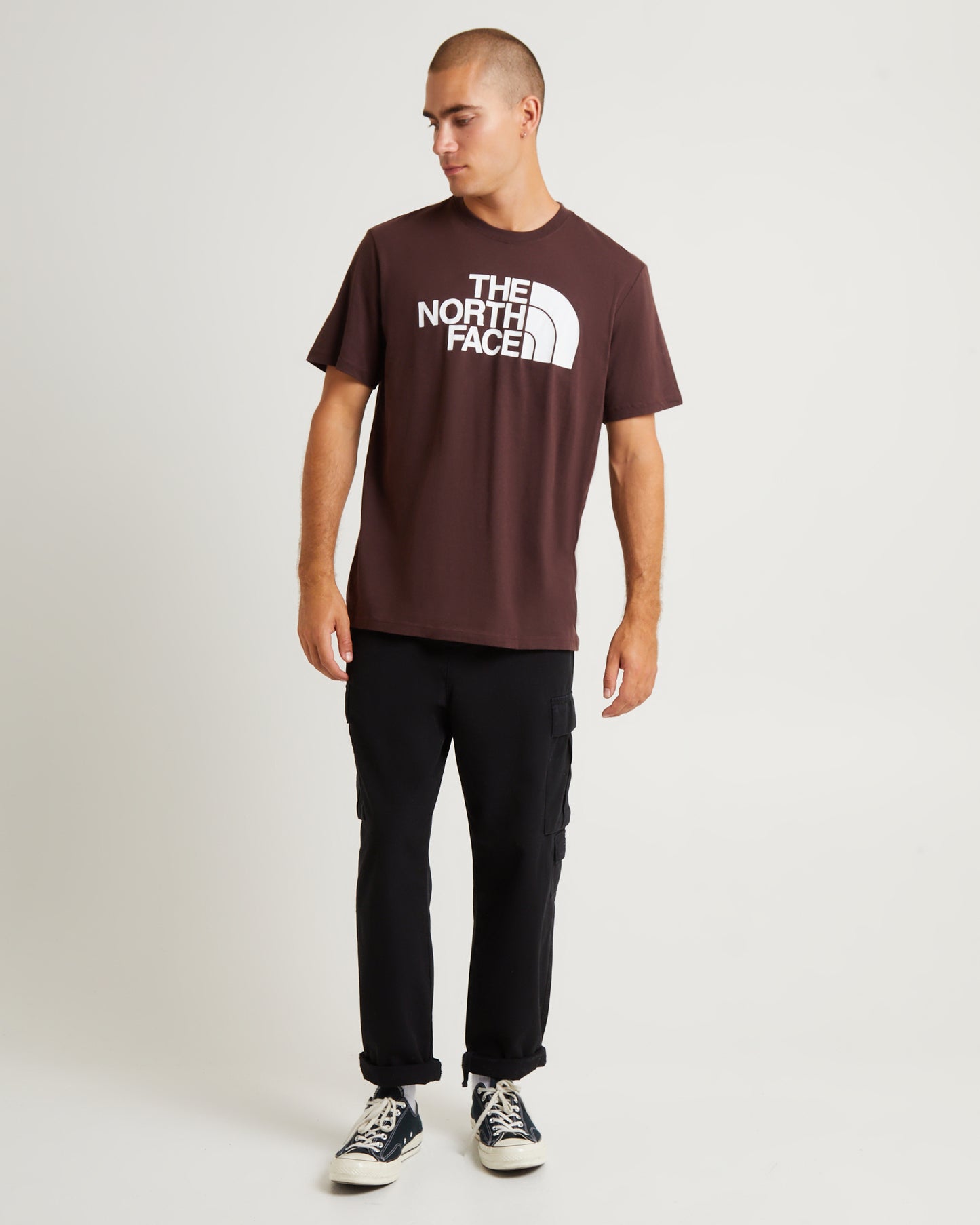 Half Dome Short Sleeve T-Shirt Coal Brown