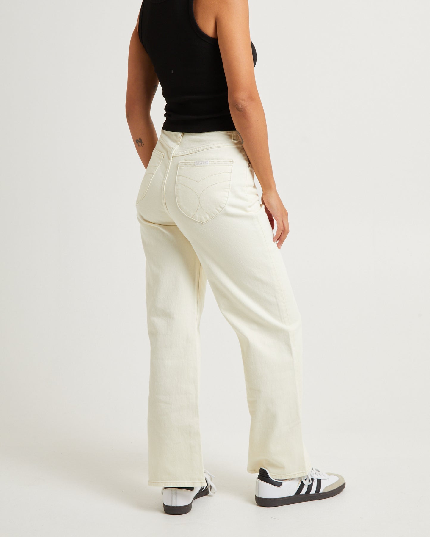 Heidi Ankle Jeans Buttercream