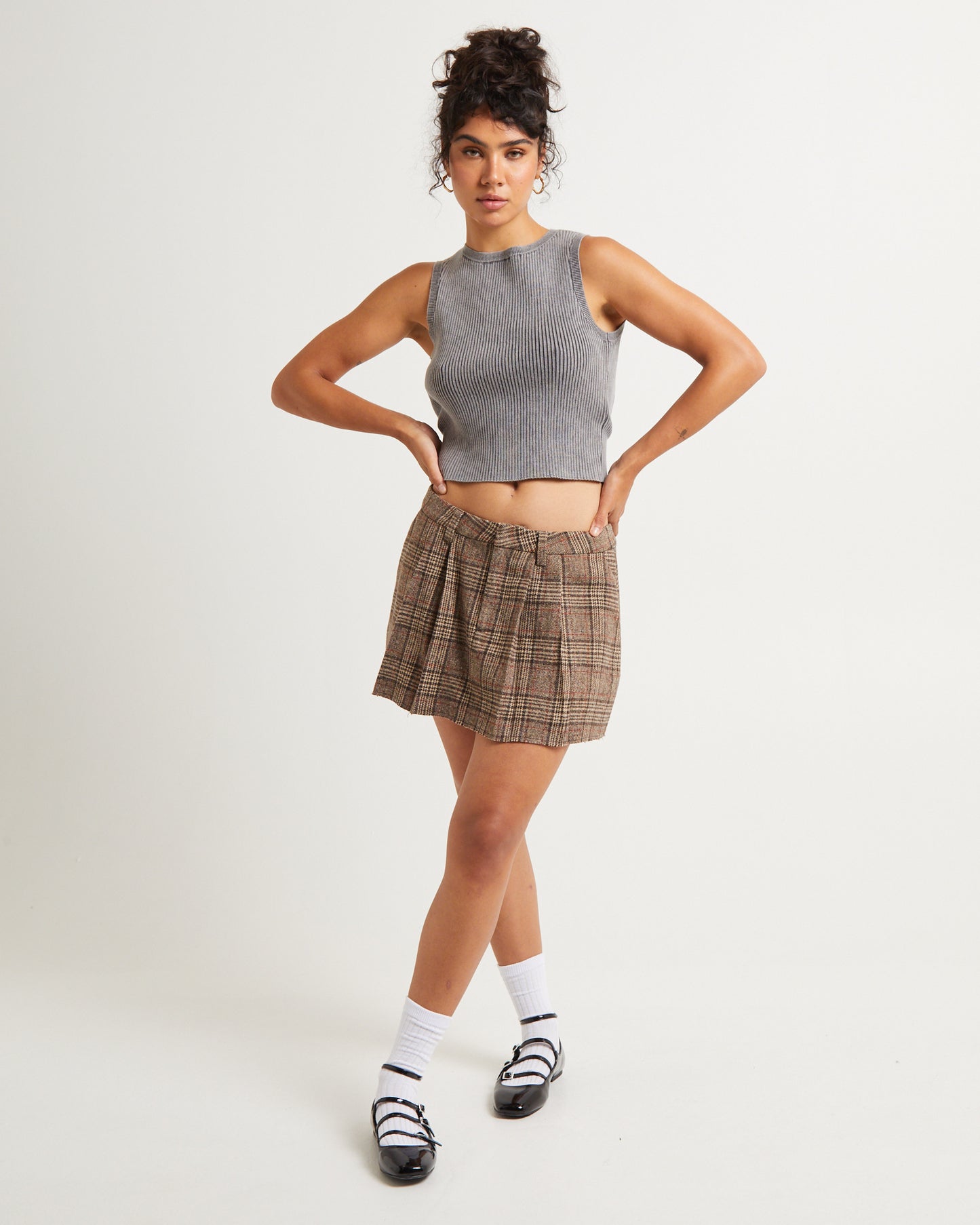 Acid Rave Rib Knit Top