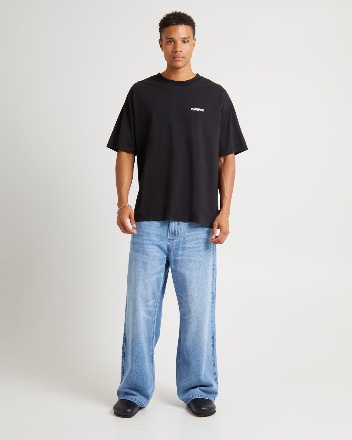 Boxer Short Sleeve T-Shirt WASHED BLACK