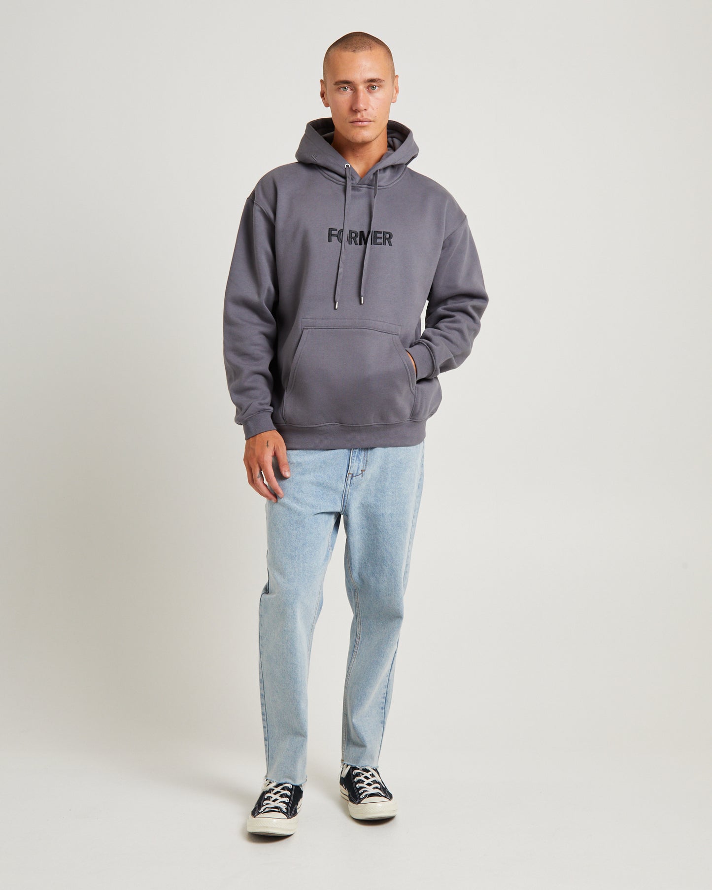 Legacy EMB Hoodie Iron Grey