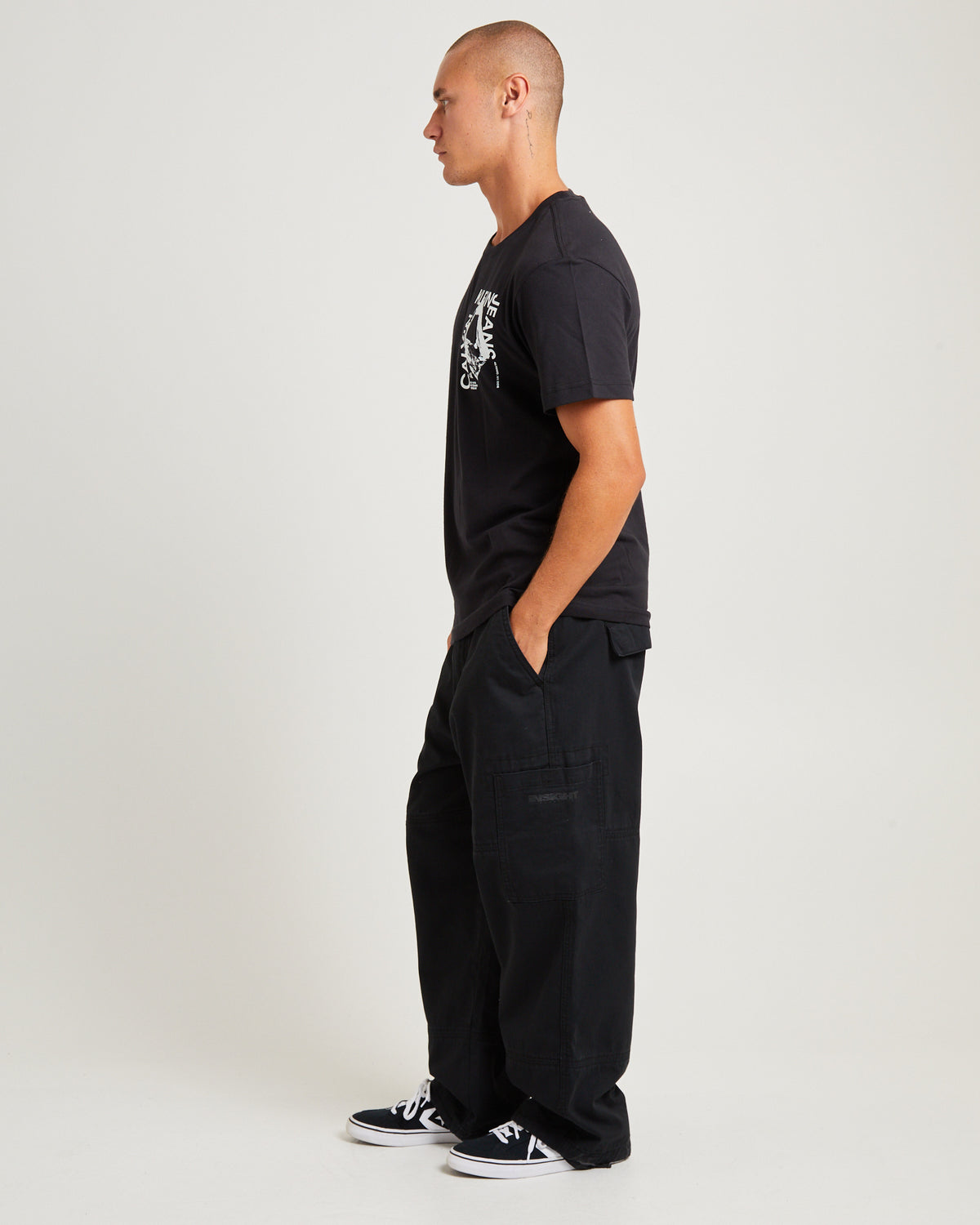 Graphic Short Sleeve T-Shirt Modern Metals Black CK BLACK