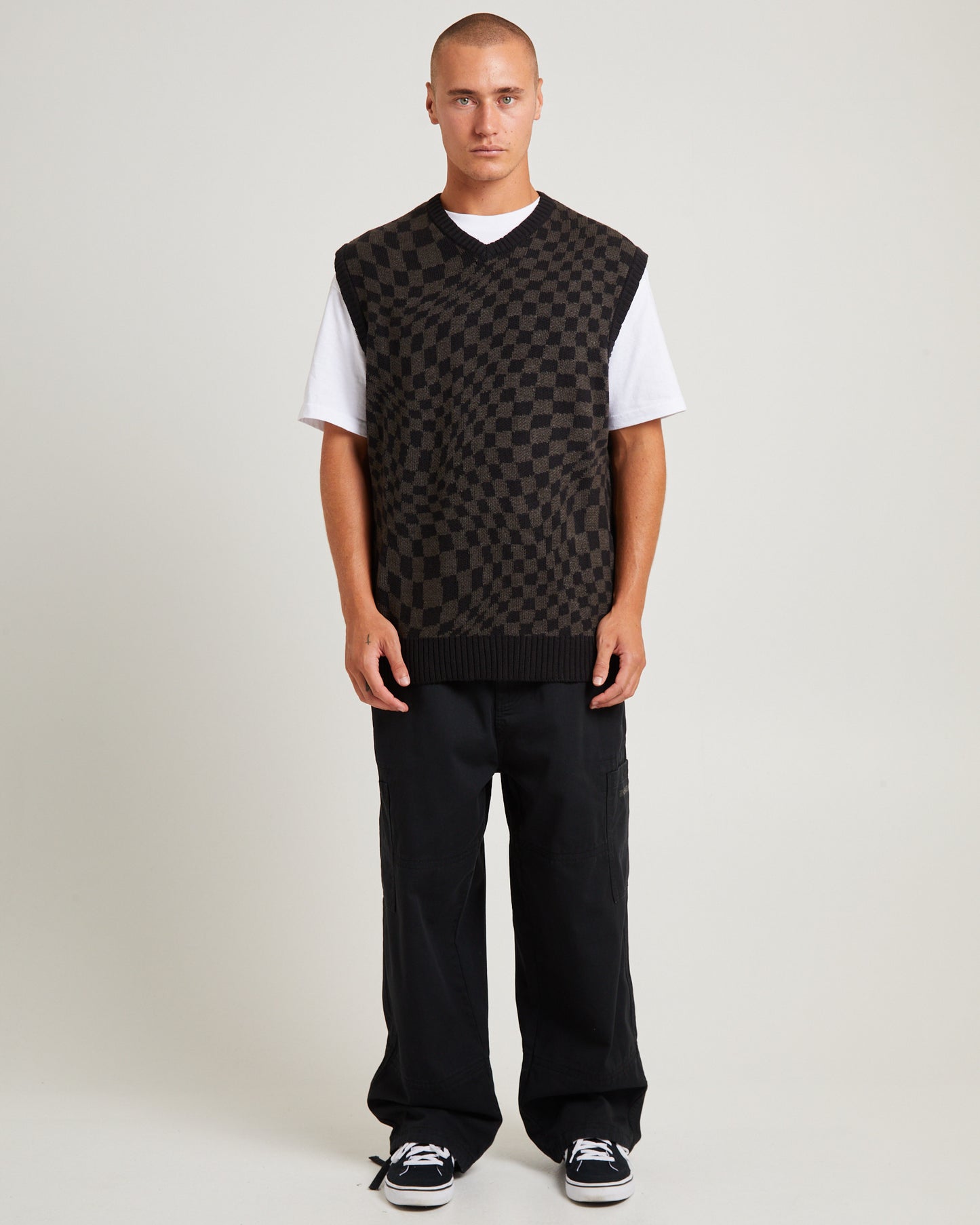 Tripped Out Knitted Vest
