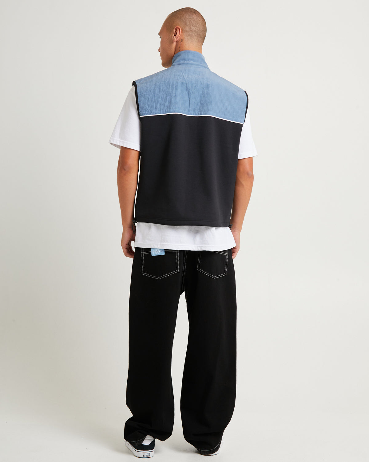 Tekkers Unisex Fleece Vest Coal COAL