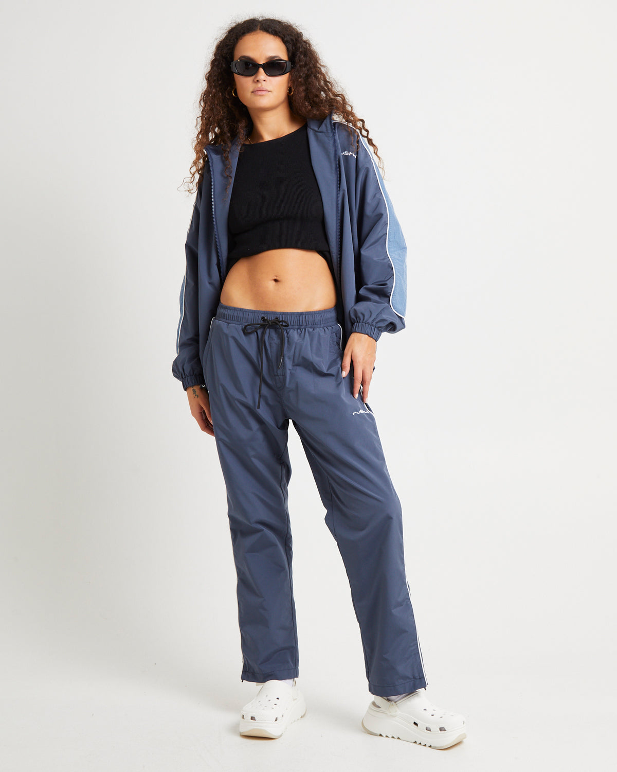 First Touch Unisex Track Pants Coal COAL